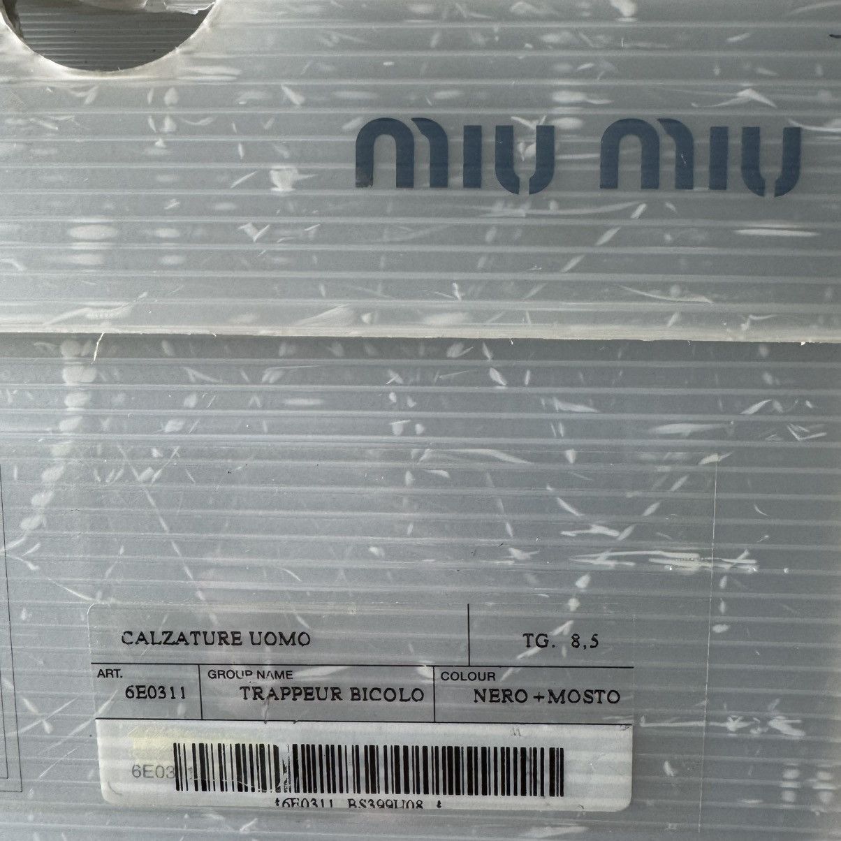 Miu Miu Miu Miu 1990’s Bi-Color Black/Brown Oxford Leather Shoes Size US 9.5 / EU 42-43 - 14 Thumbnail