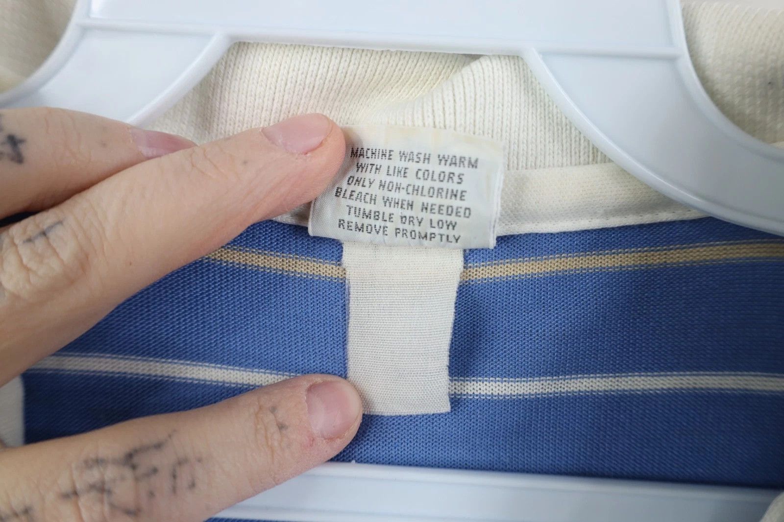 Vintage Vintage 70s Streetwear Short Sleeve Collared Polo Shirt Size US XL / EU 56 / 4 - 6 Thumbnail
