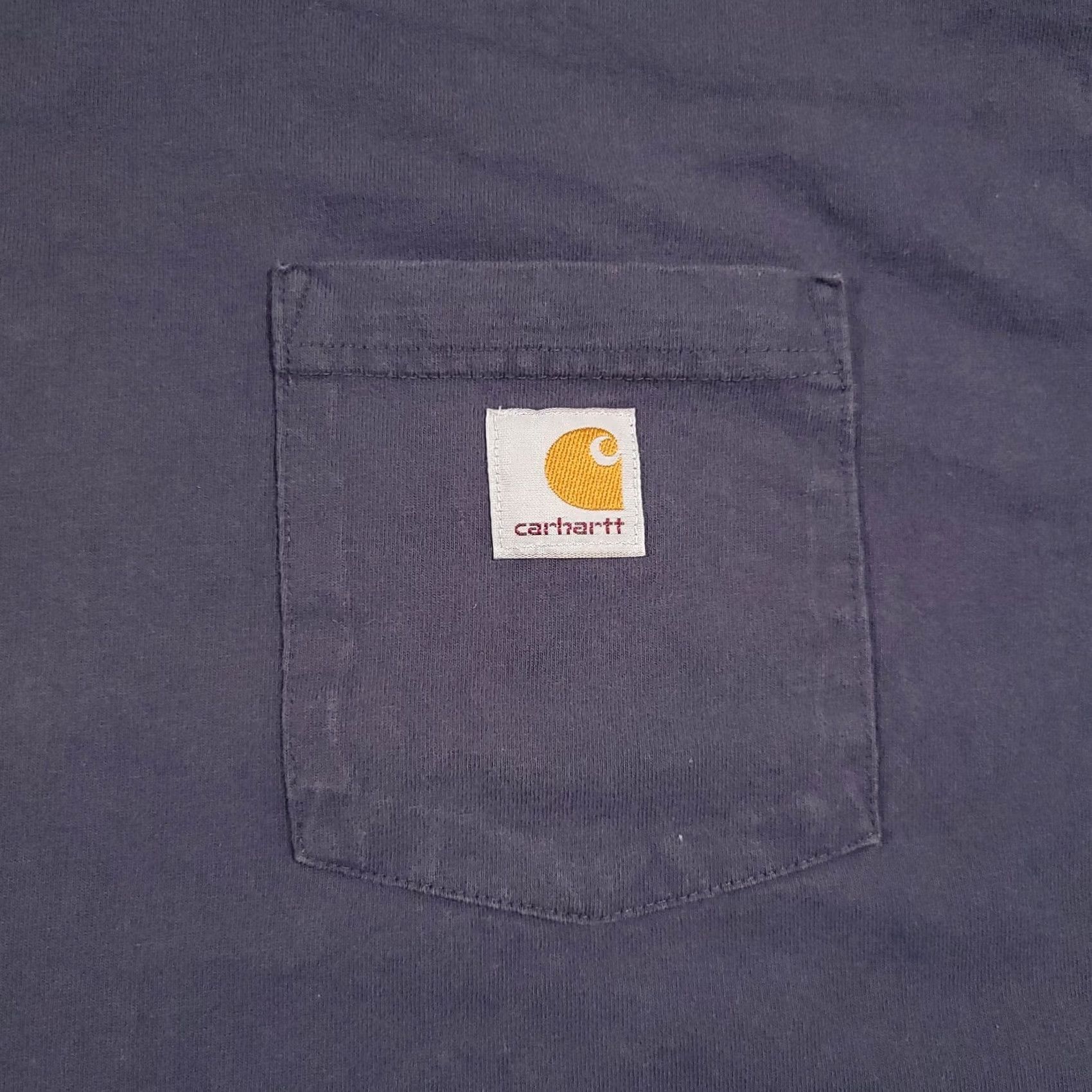 Carhartt Carhartt Workwear T-Shirt Mens 2XL Gray Original Fit Short Sleeve Pocket Size US XXL / EU 58 / 5 - 4 Thumbnail