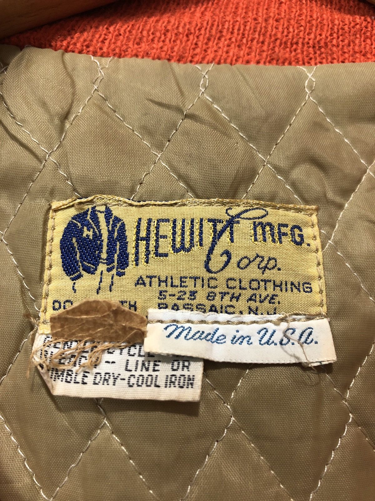 Vintage Vintage Hewitt Mfg Uniform Circus Beams Varsity Jacket Size US M / EU 48-50 / 2 - 6 Thumbnail