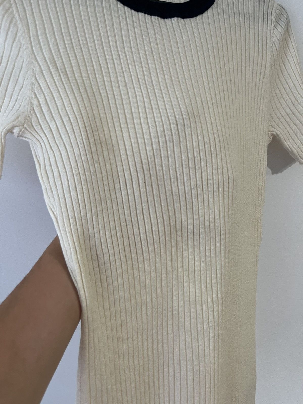 Alexander Wang Alexander Wang Merino Wool Classic Short Sleeve Tee Shirt Size S / US 4 / IT 40 - 5 Thumbnail