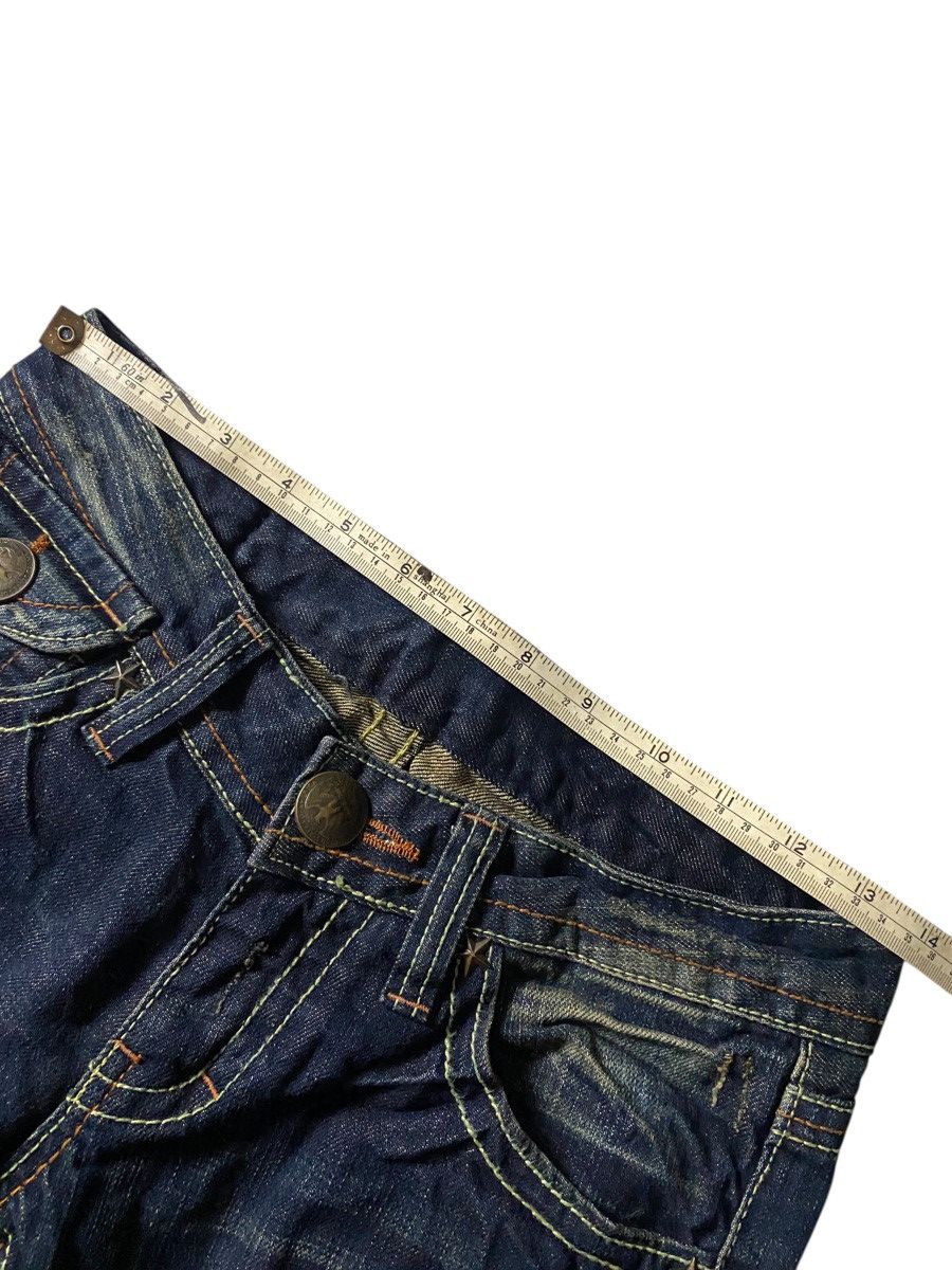 If Six Was Nine 2000's D.I.A Mudwash Clawmark Flared Jeans Size US 26 / EU 42 - 7 Thumbnail