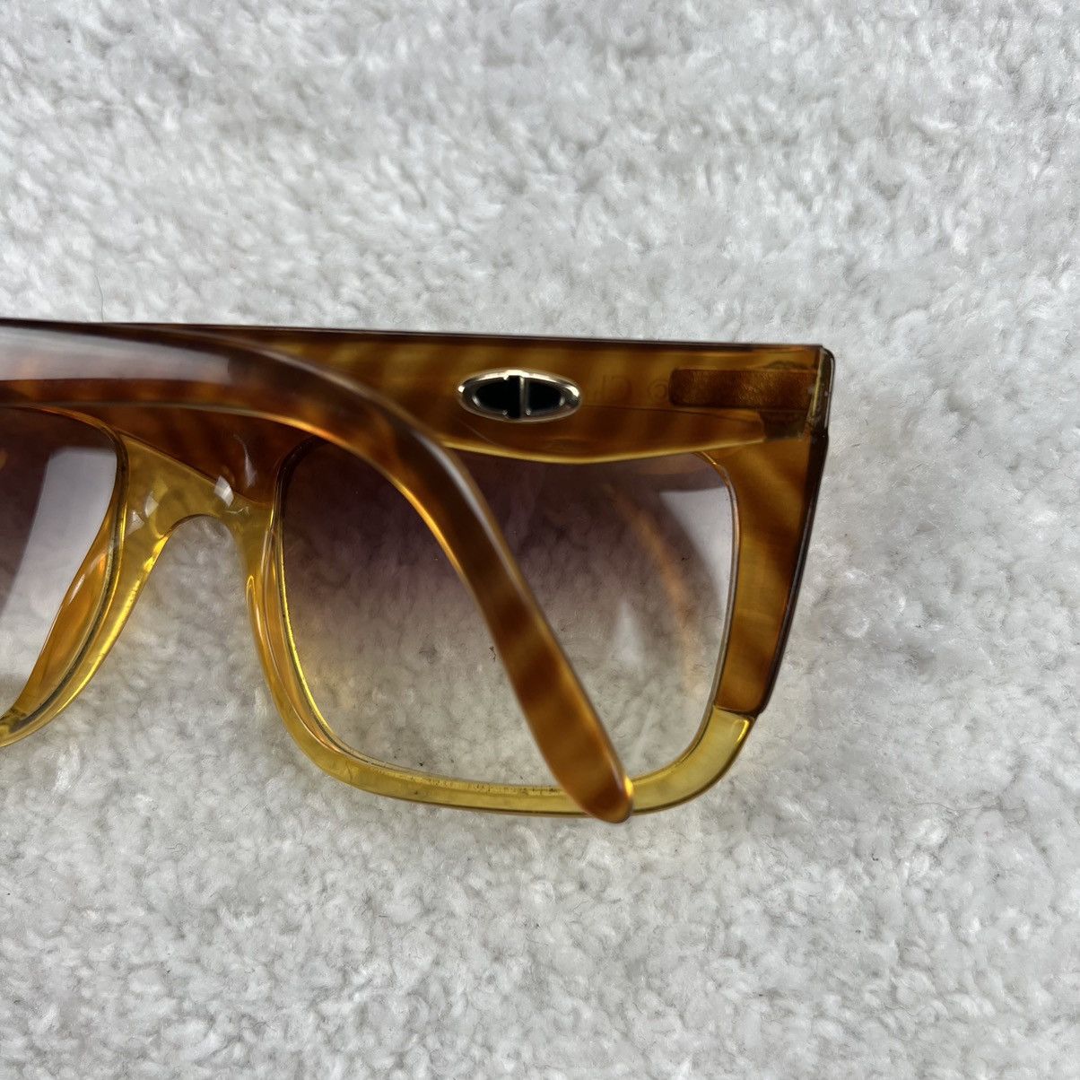 Dior × Vintage Christian Dior 80s Austria 2400 Vintage Unisex Sunglasses Size ONE SIZE - 15 Thumbnail