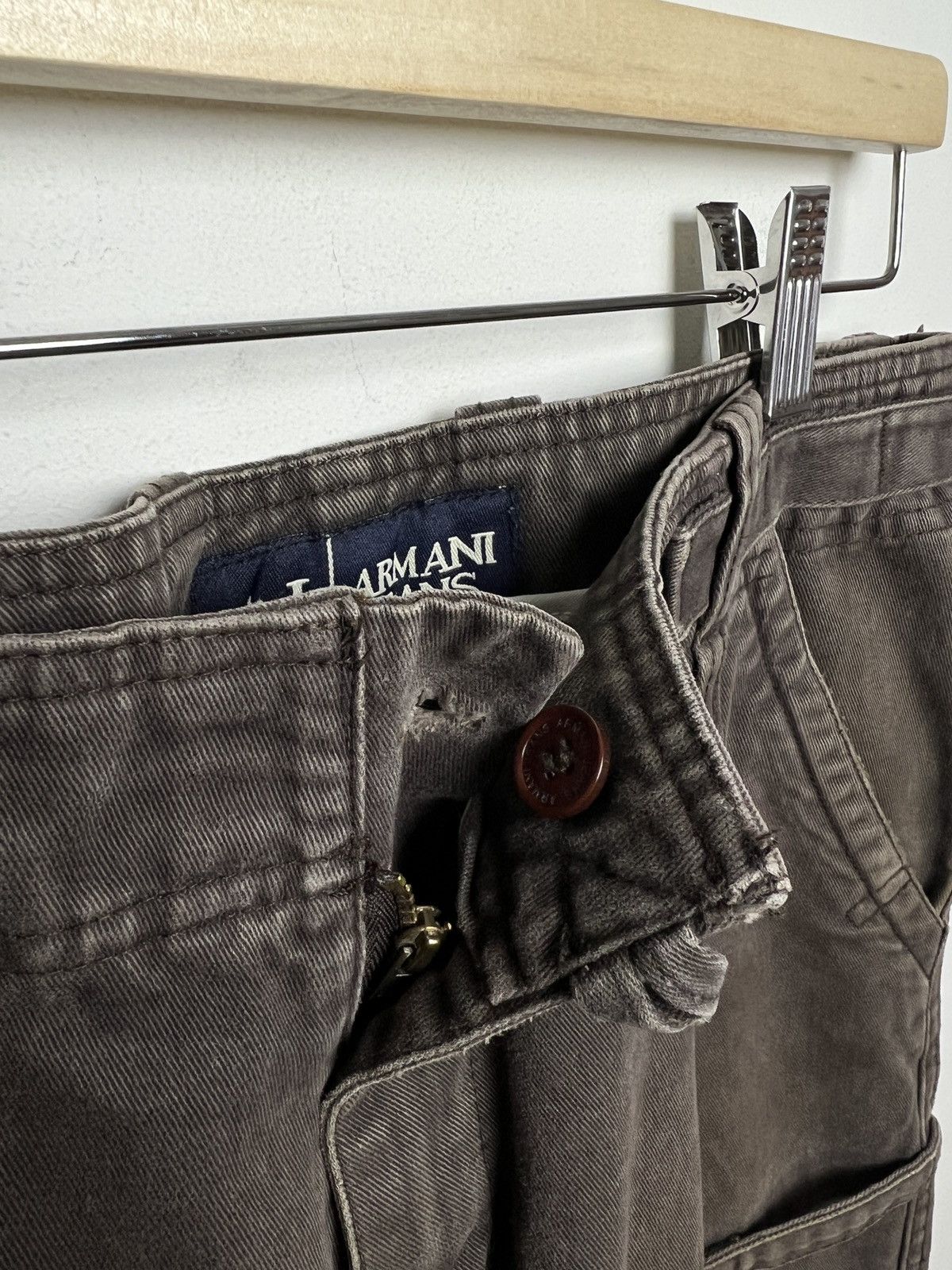 Giorgio Armani armani y2k multipocket cargo pants Size US 32 / EU 48 - 7 Thumbnail