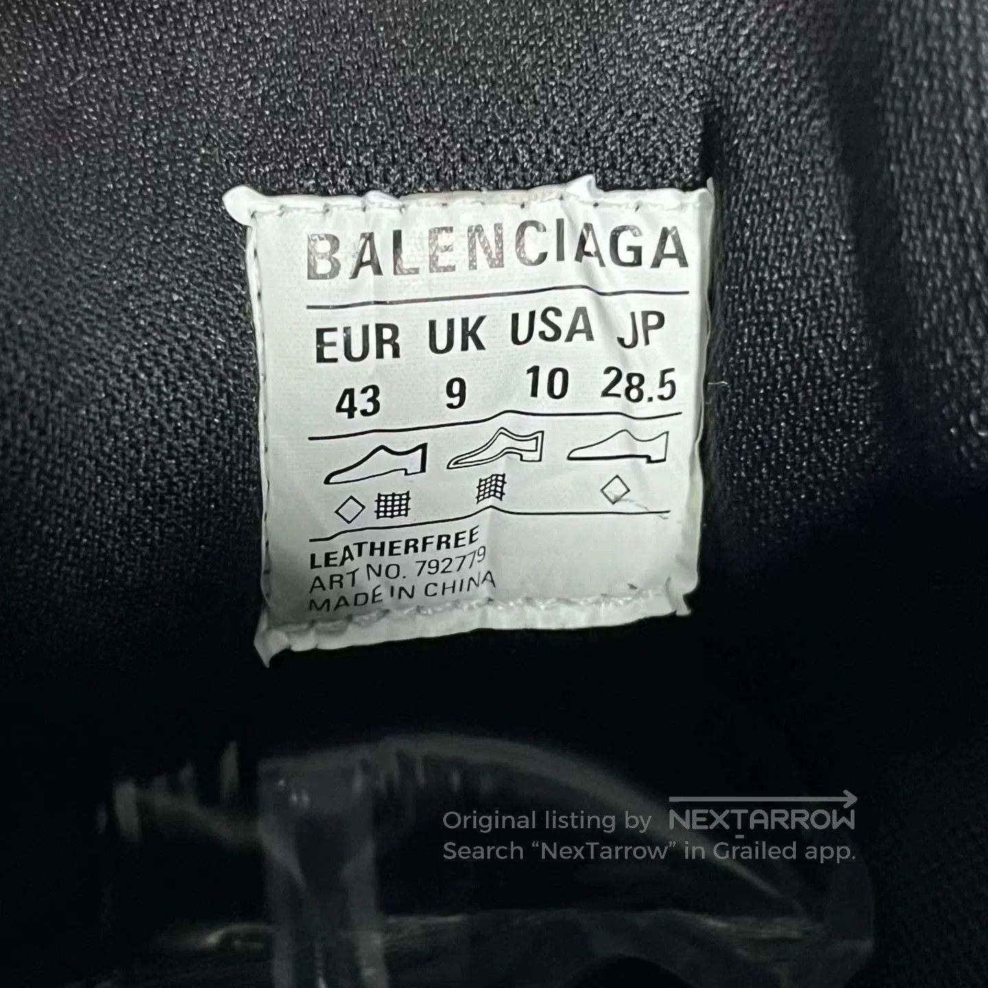 Balenciaga balenciaga gray chunky low-top sneakers. Size US 10 / EU 43 - 4 Thumbnail
