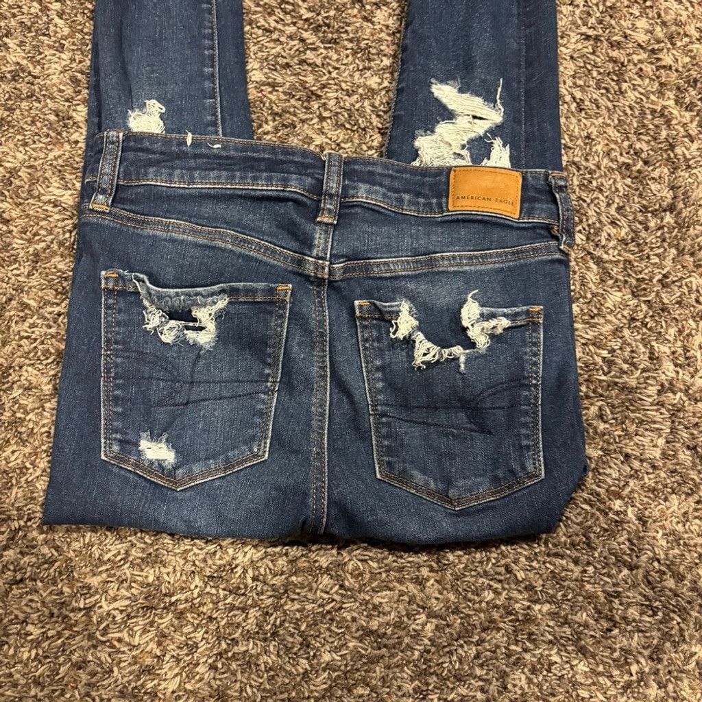 American Eagle Outfitters Women’s American Eagle Outfitters High Rise Jegging Jeans Size 27" / US 4 / IT 40 - 1 Thumbnail