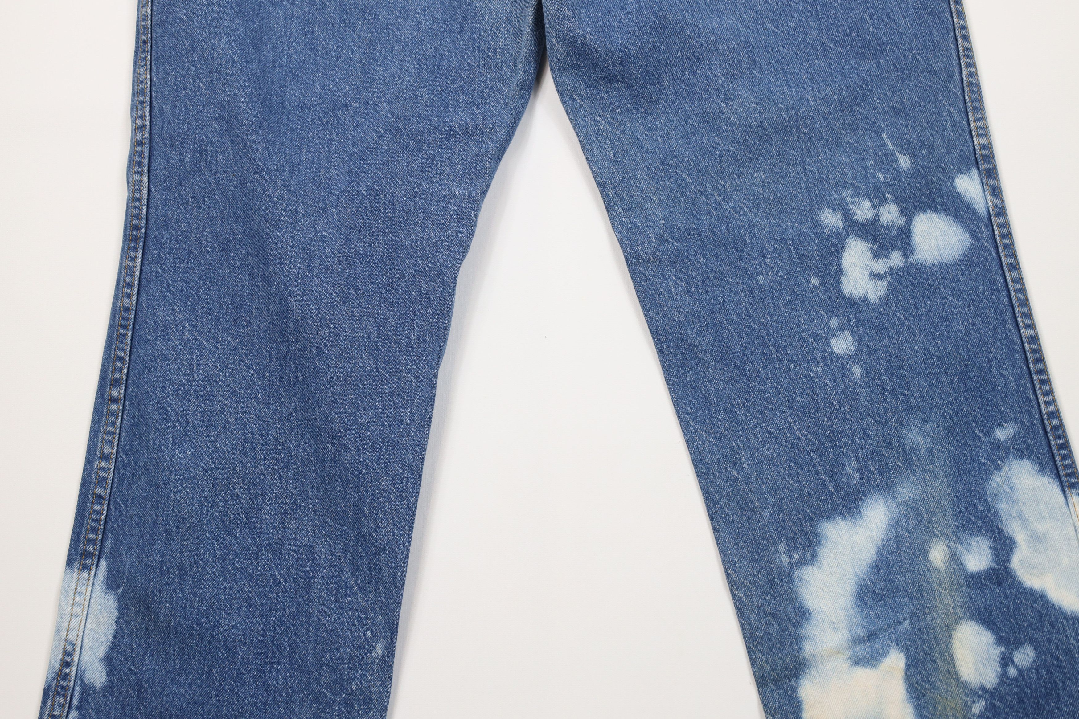 Vintage Vintage 70s 80s Streetwear Wide Leg Denim Jeans Blue USA Size US 38 / EU 54 - 12 Thumbnail