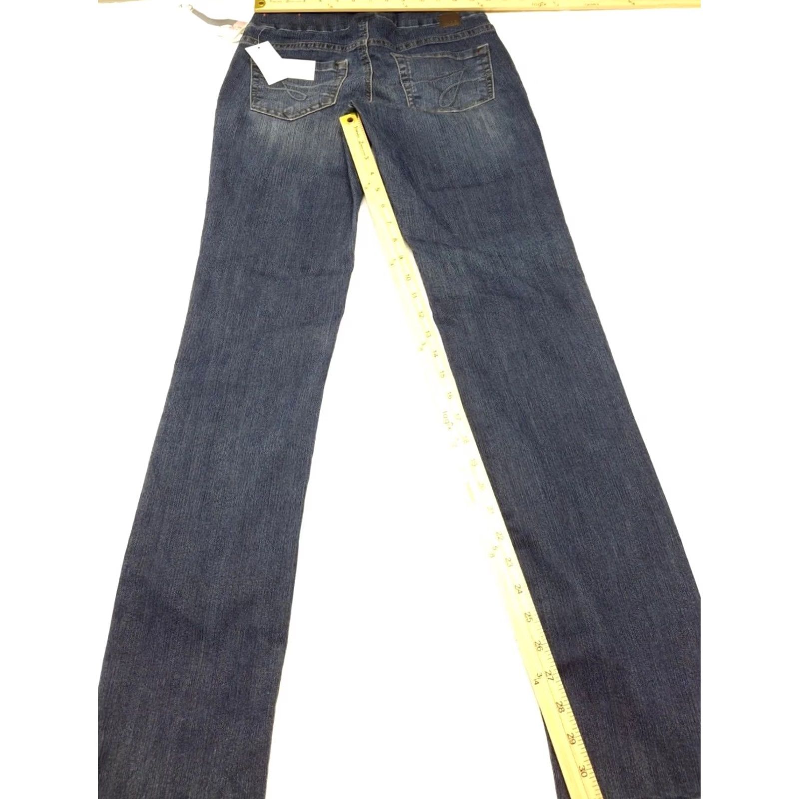 AG Jeans VINTAGE Jag Jeans Women's Jeans Dark Wash Size 2 NWT Skinny Stretch Pull-On Size 26" / US 2 / IT 38 - 5 Thumbnail