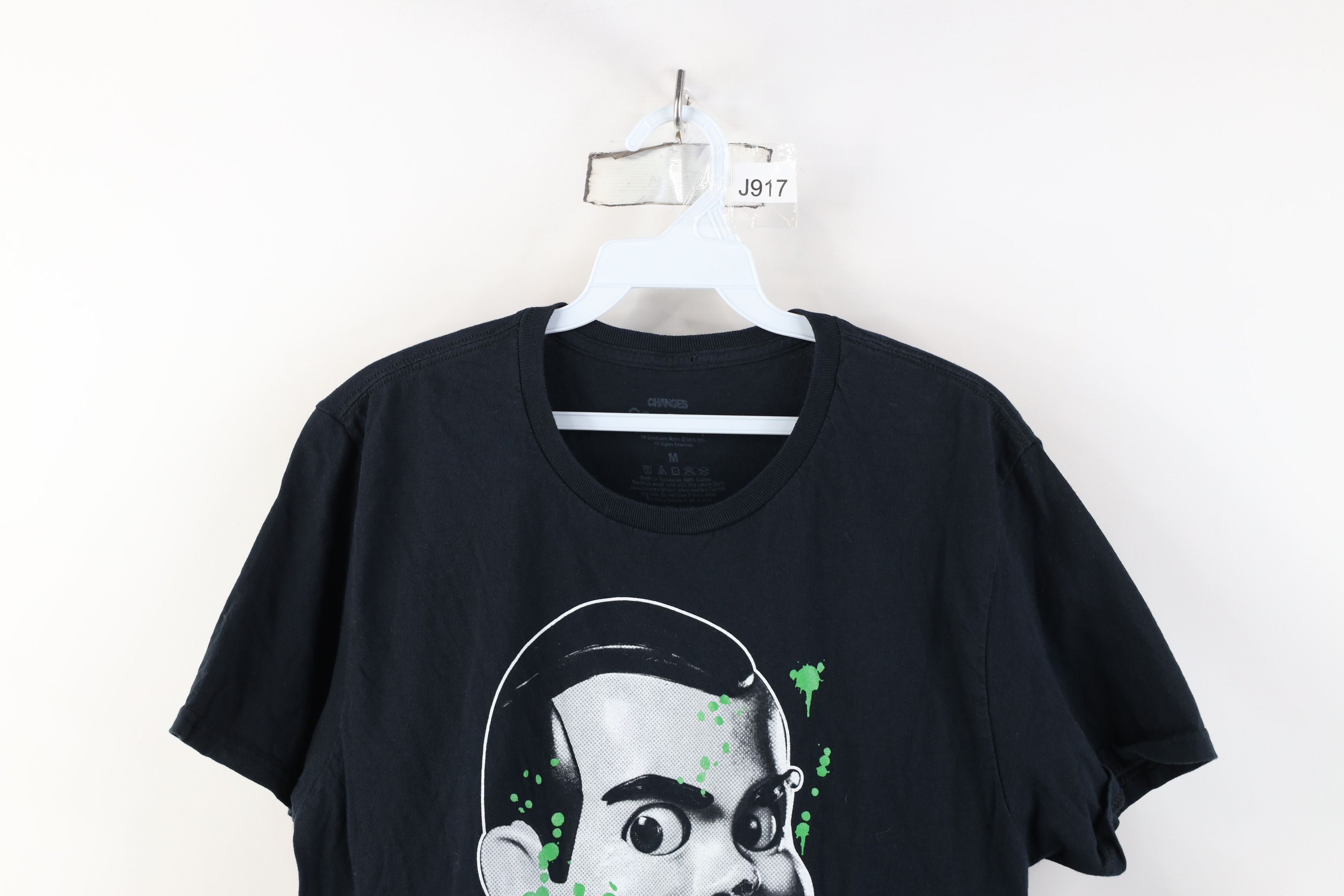 Vintage Vintage Y2K Goosebumps Spell Out Dummy Doll T-Shirt Black Size US M / EU 48-50 / 2 - 2 Thumbnail