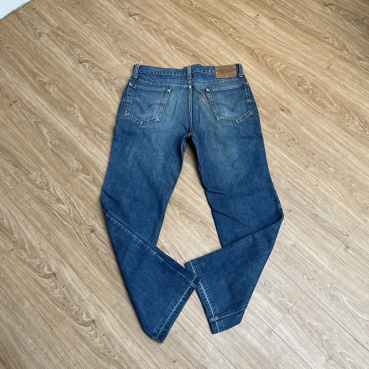 Image of Levis x Levis Vintage Clothing Vintage Levi's Levi & Strauss 505 Series Talon 42 Zipper in Blue Jea