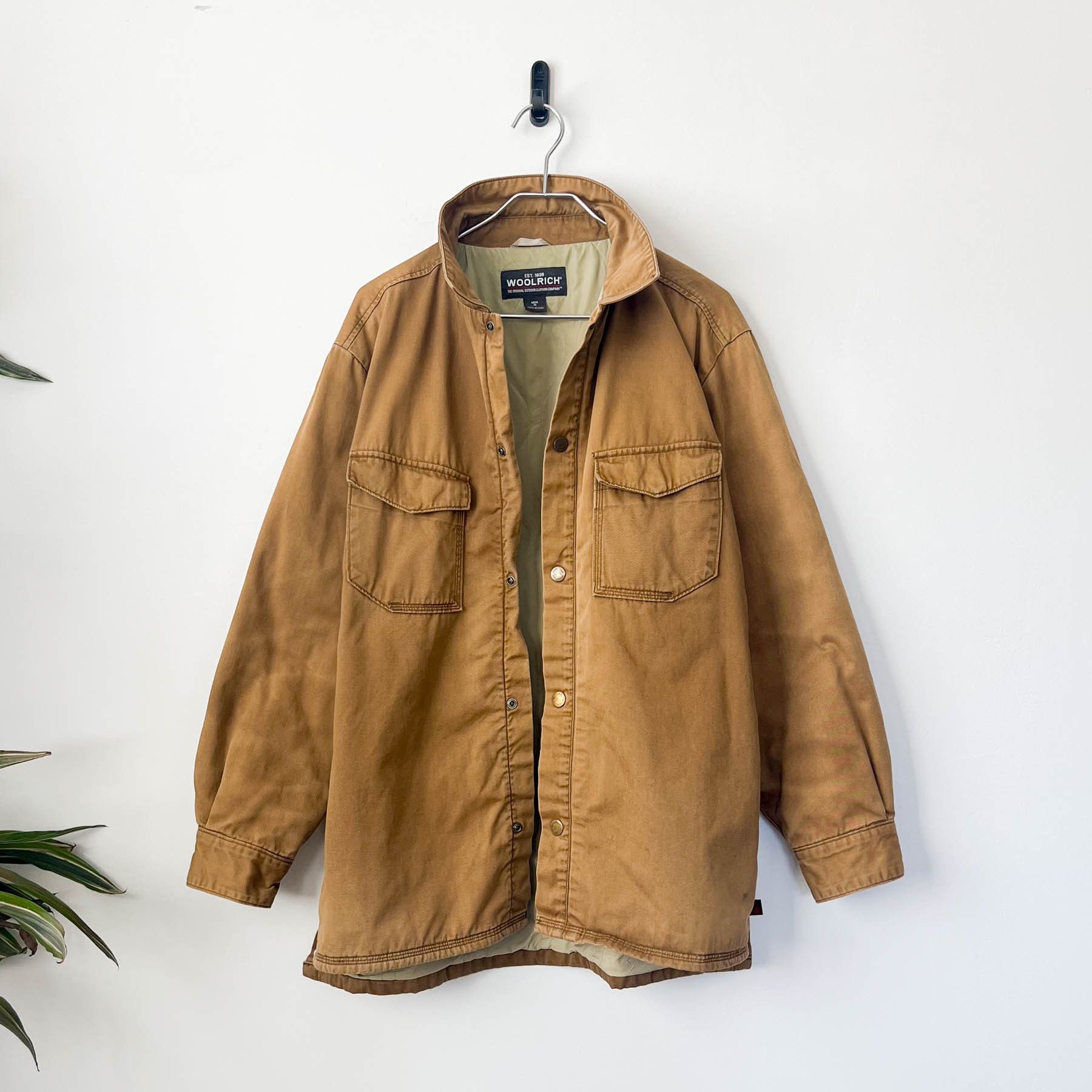 Woolrich Woolen Mills Y2K Woolrich Cotton Canvas Insulated Workwear Shirt Jacket Size US M / EU 48-50 / 2 - 4 Thumbnail