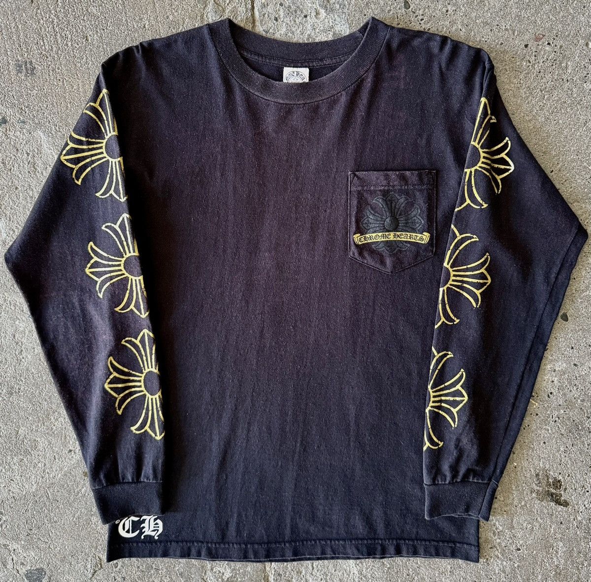 Chrome Hearts Vintage Chrome Hearts - Horse Shoe - Long Sleeve Size US M / EU 48-50 / 2 - 2 Thumbnail