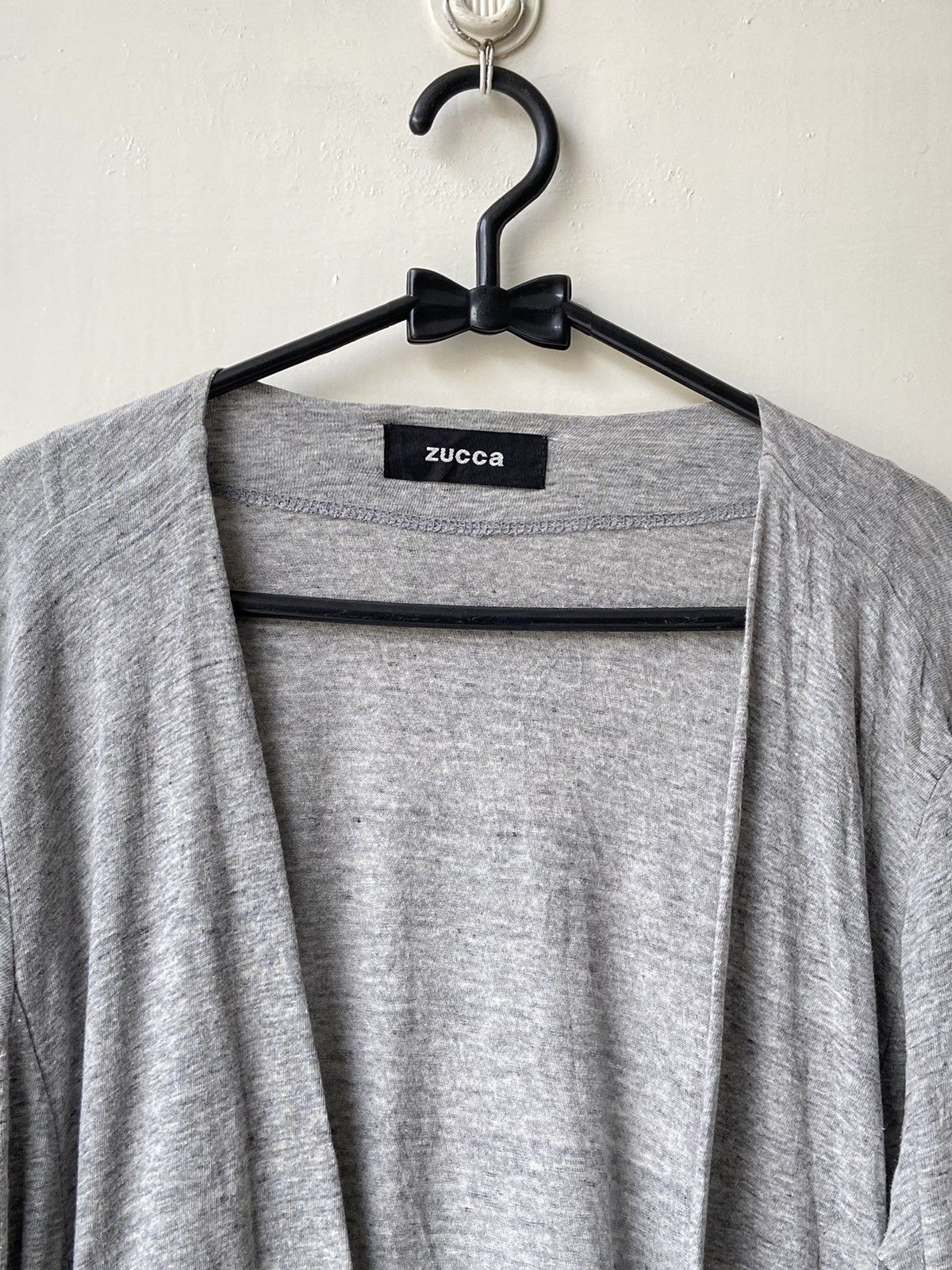 CABANE de ZUCCa × Issey Miyake × Zucca ZUCCA Grey Cardigan Size US M / EU 48-50 / 2 - 10 Thumbnail