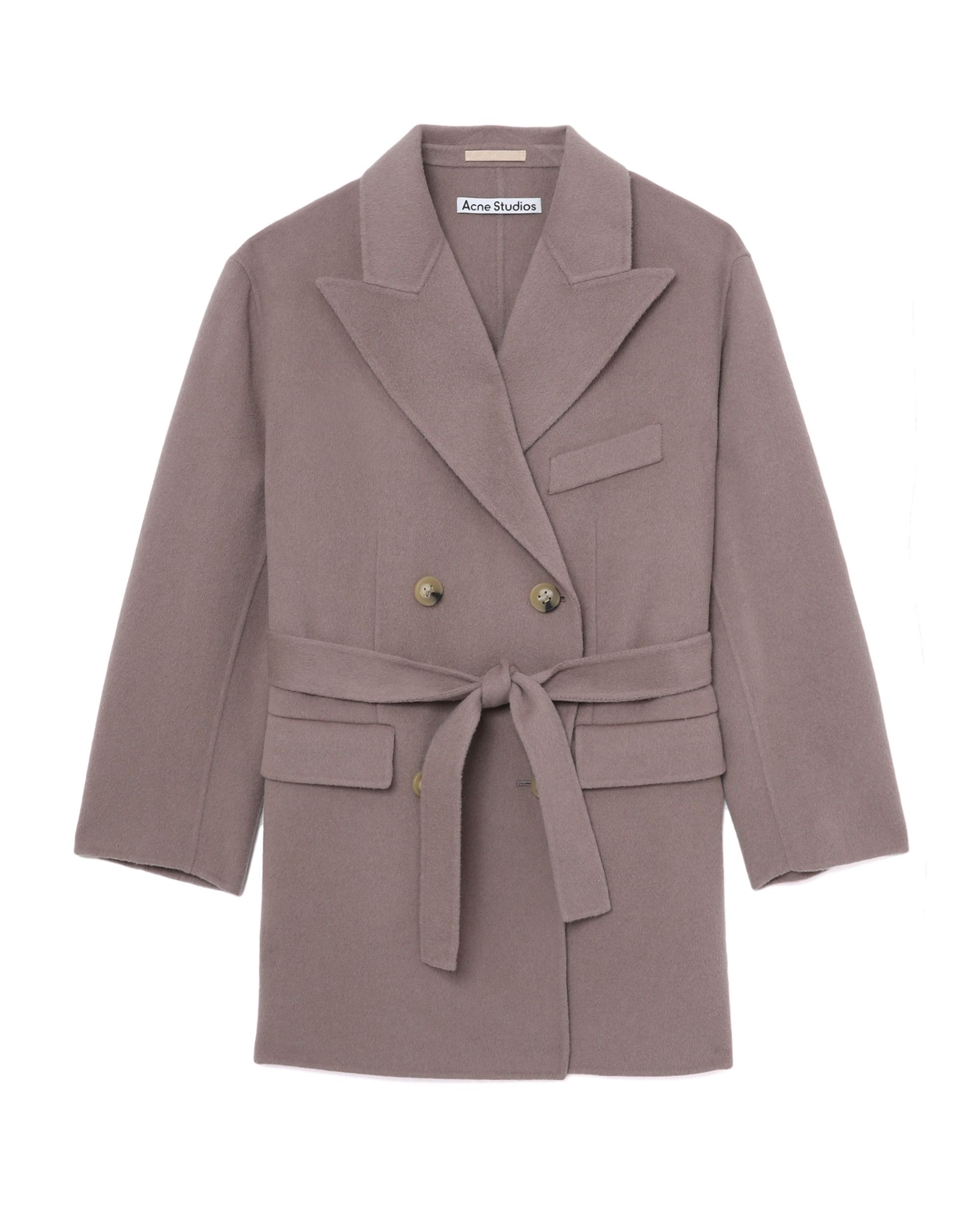 Acne Studios Acne Studios Match Belt Double Breasted Jacket Size ONE SIZE - 1 Thumbnail