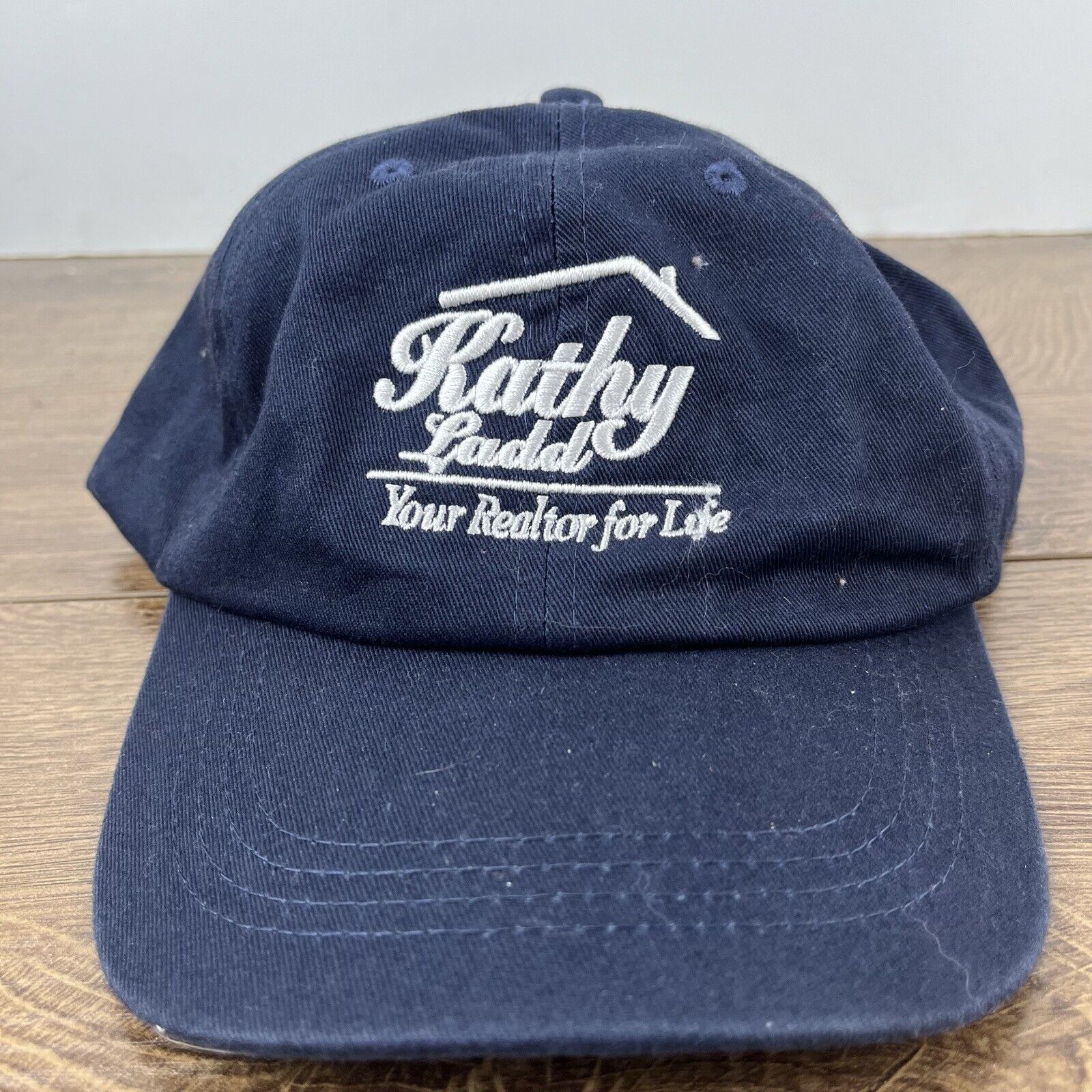 Other Kathy Ladd Realtor Hat Your Realtor Hat Blue Adjustable Hat Size ONE SIZE - 5 Thumbnail
