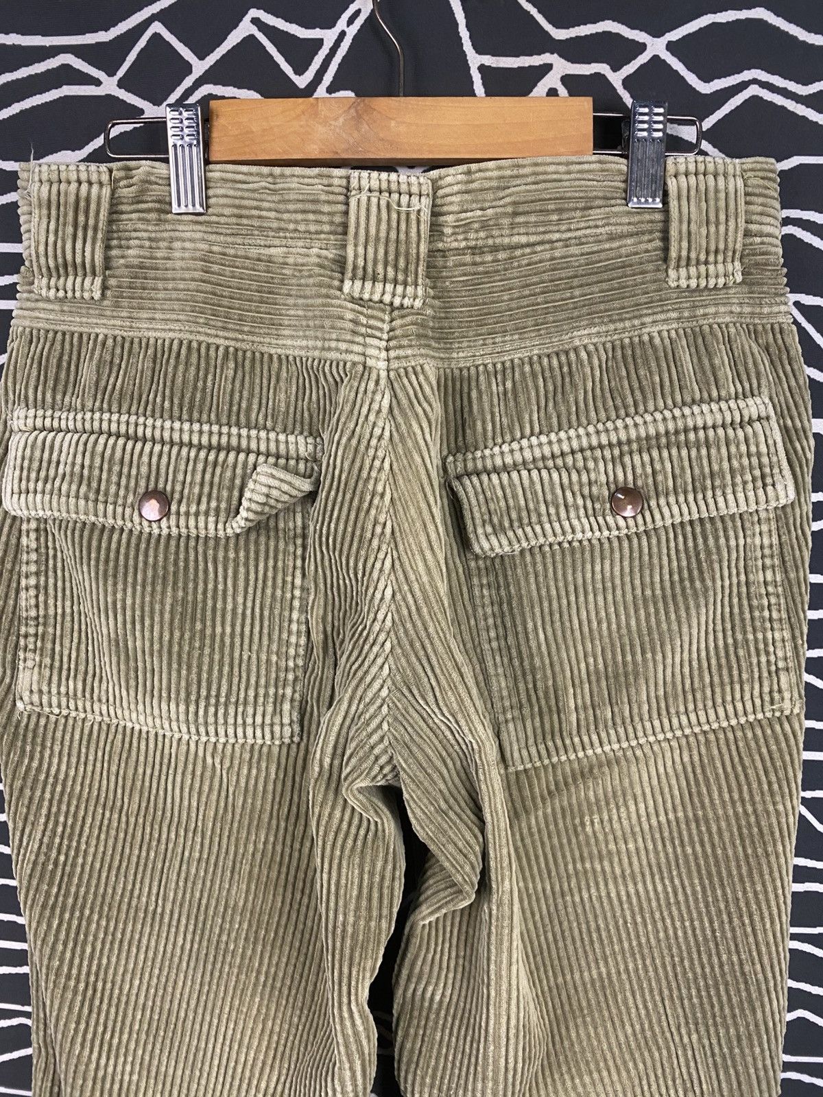 Japanese Brand AIC Corduroy Bush Pants Size US 28 / EU 44 - 10 Thumbnail