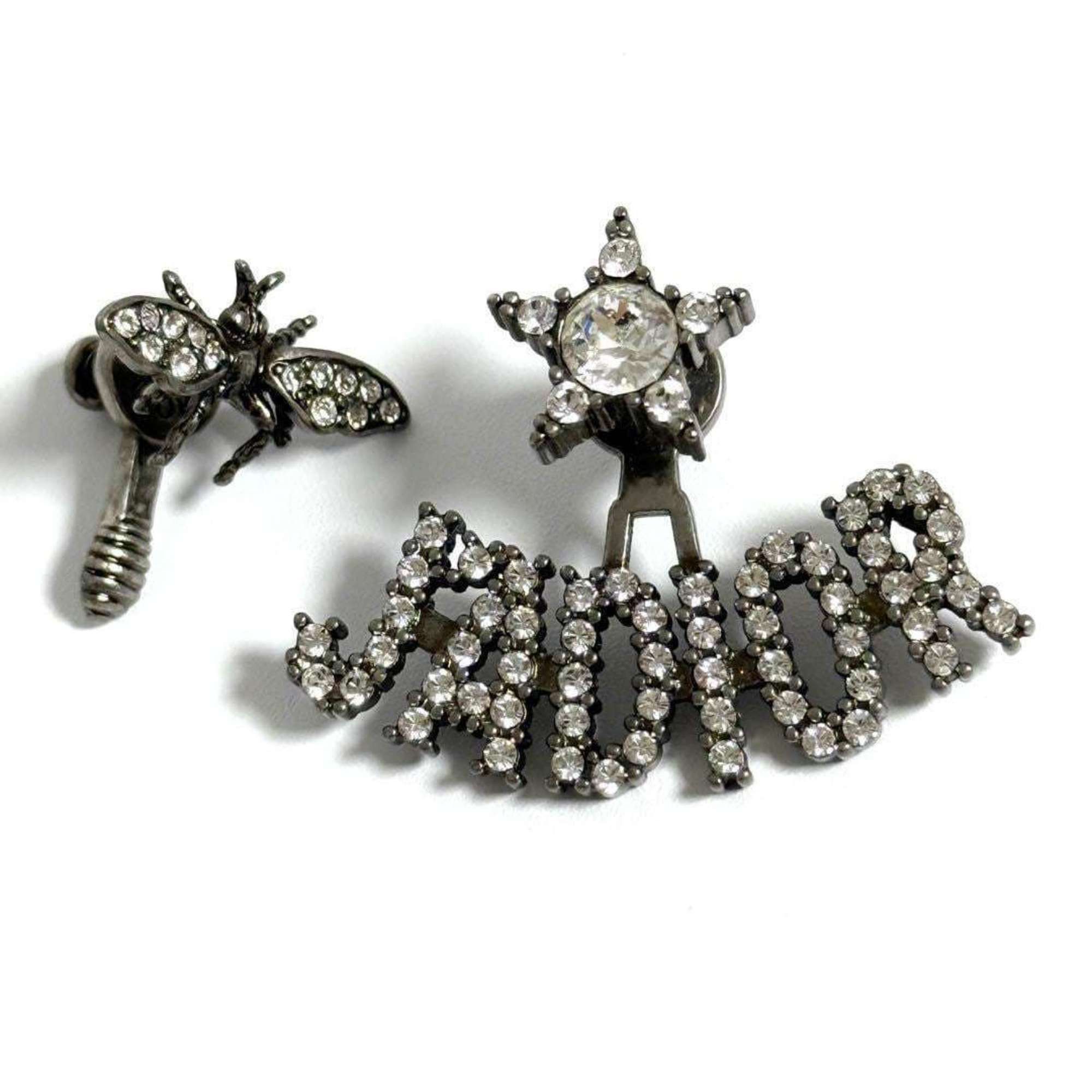 Dior Christian Dior Dior Asymmetrical Stud Earrings B J'adior Size ONE SIZE - 1 Thumbnail