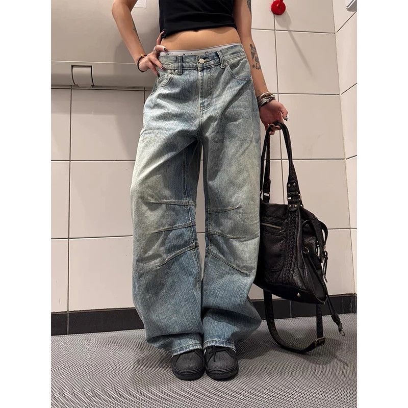 Japanese Brand × Vintage Vintage Y2K Washed Jeans Size 32" / US 10 / IT 46 - 3 Thumbnail