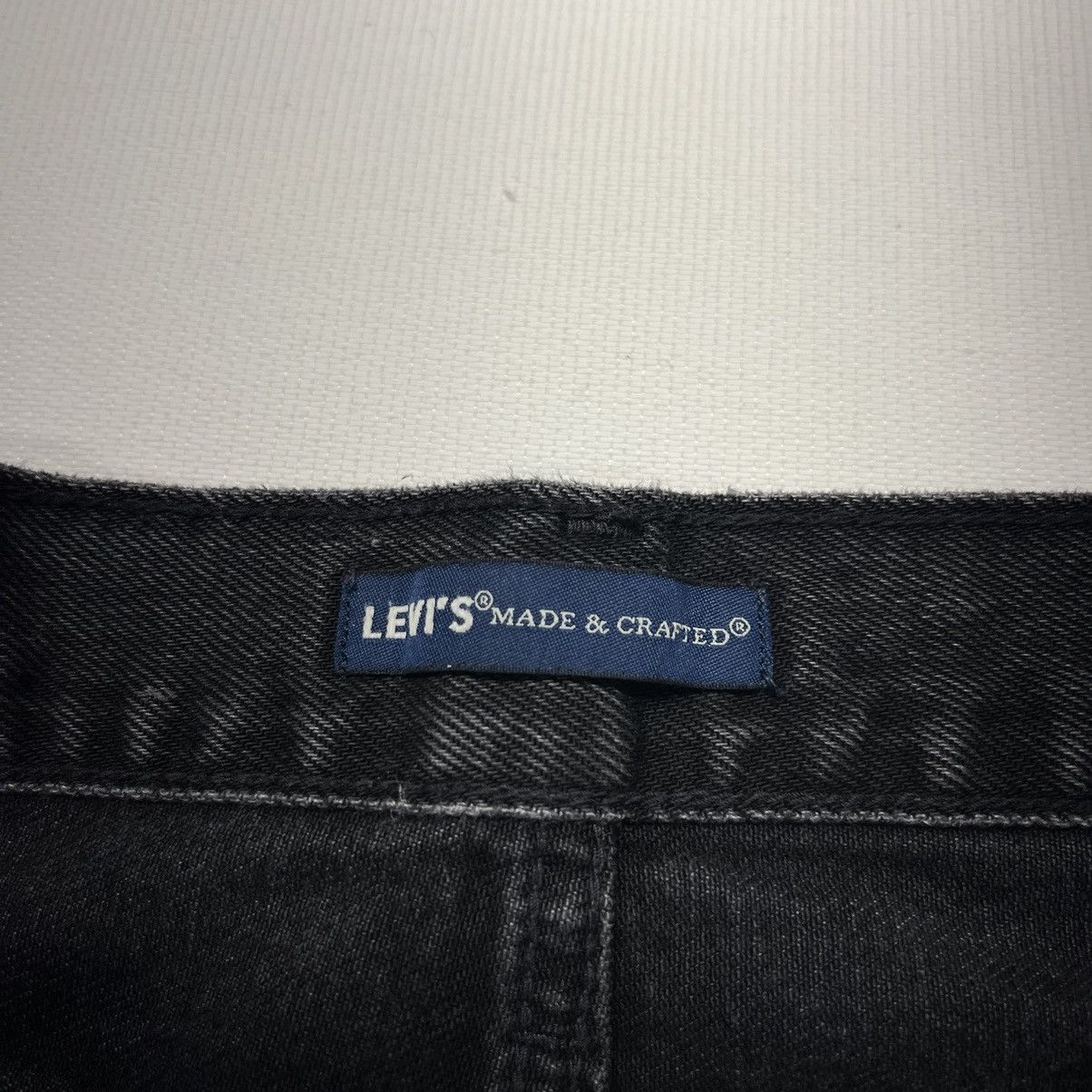 Levi's Levis Jeans Black Made & Crafted 502 Regular Taper Faded Size US 30 / EU 46 - 10 Thumbnail