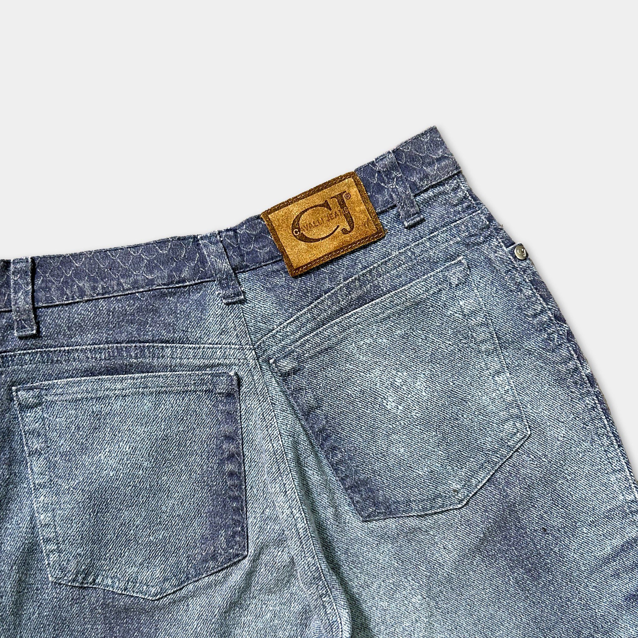 Roberto Cavalli Cavalli Jeans 00's Denim Print Jeans Size US 28 / EU 44 - 5 Thumbnail