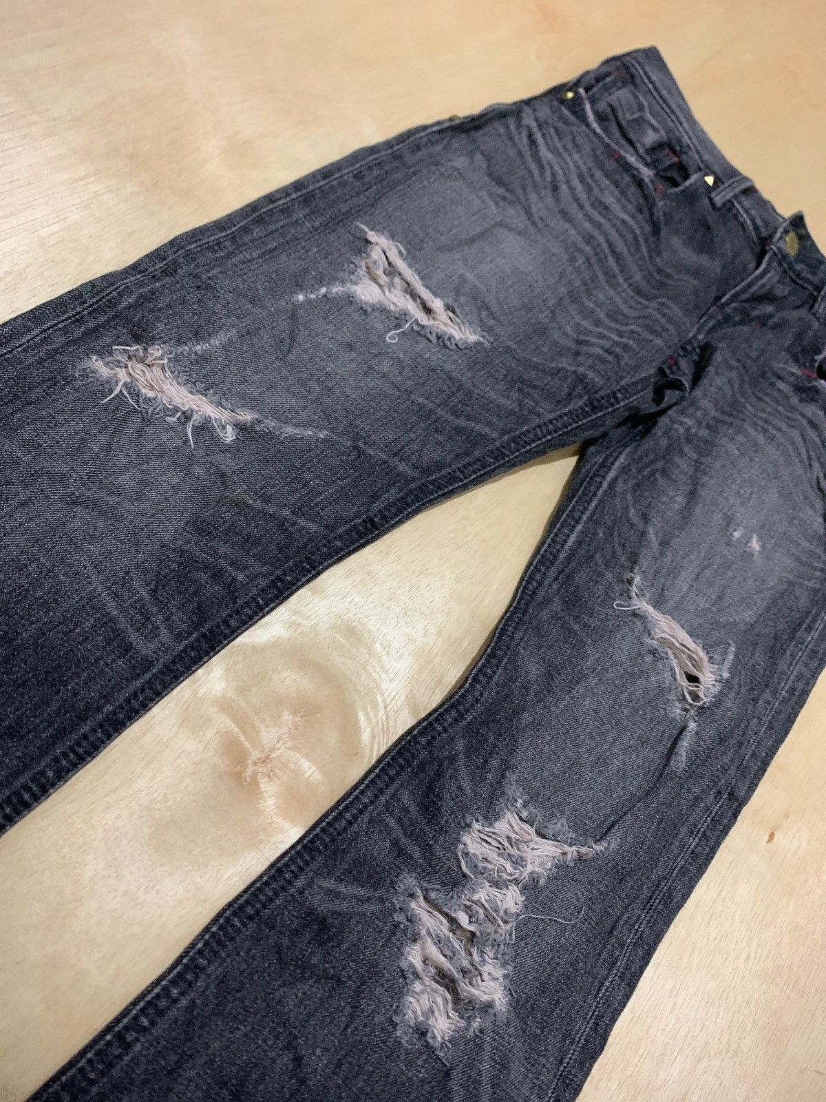 Hysteric Glamour × If Six Was Nine × Japanese Brand Liberto Distressed Denim Ifsixwasnine Style Size US 32 / EU 48 - 6 Thumbnail
