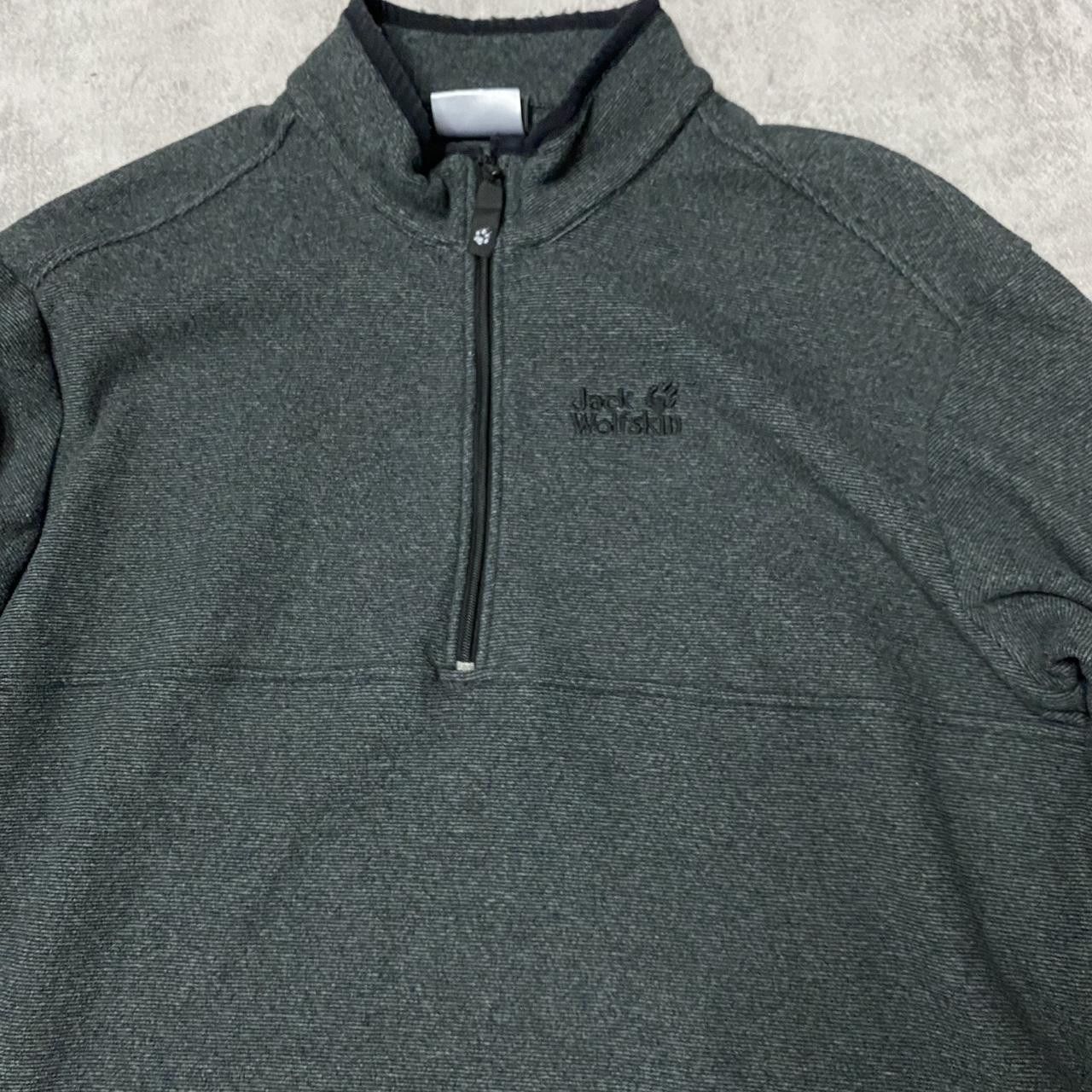 Jack Wolfskin Grey and black Jack Wolfskin quarter zip jumper #outdoorwear Size US M / EU 48-50 / 2 - 2 Thumbnail