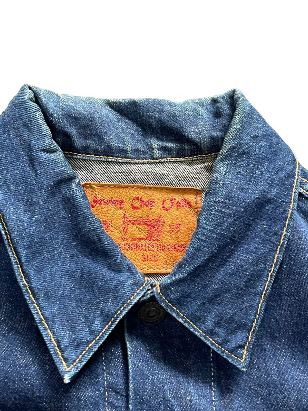 Johnbull Vintage Sewing Chop O’Alls Denim Jacket Size US M / EU 48-50 / 2 - 4 Thumbnail