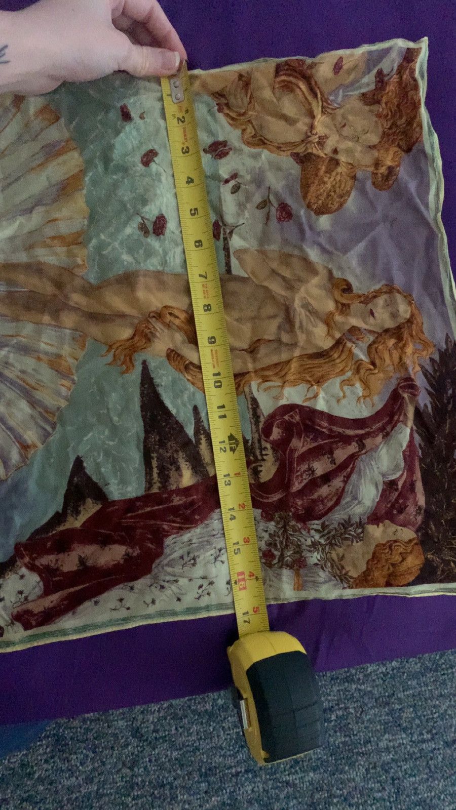 Jean Paul Gaultier Jean Paul Gaultier birth of Venus scarf Size ONE SIZE - 3 Thumbnail