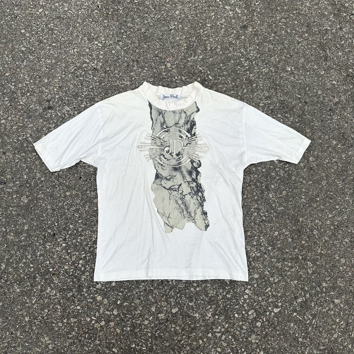 Jean Paul Gaultier RARE Vintage Jean Paul T-Shirt Big Logo Size M / US 6-8 / IT 42-44 - 1 Thumbnail
