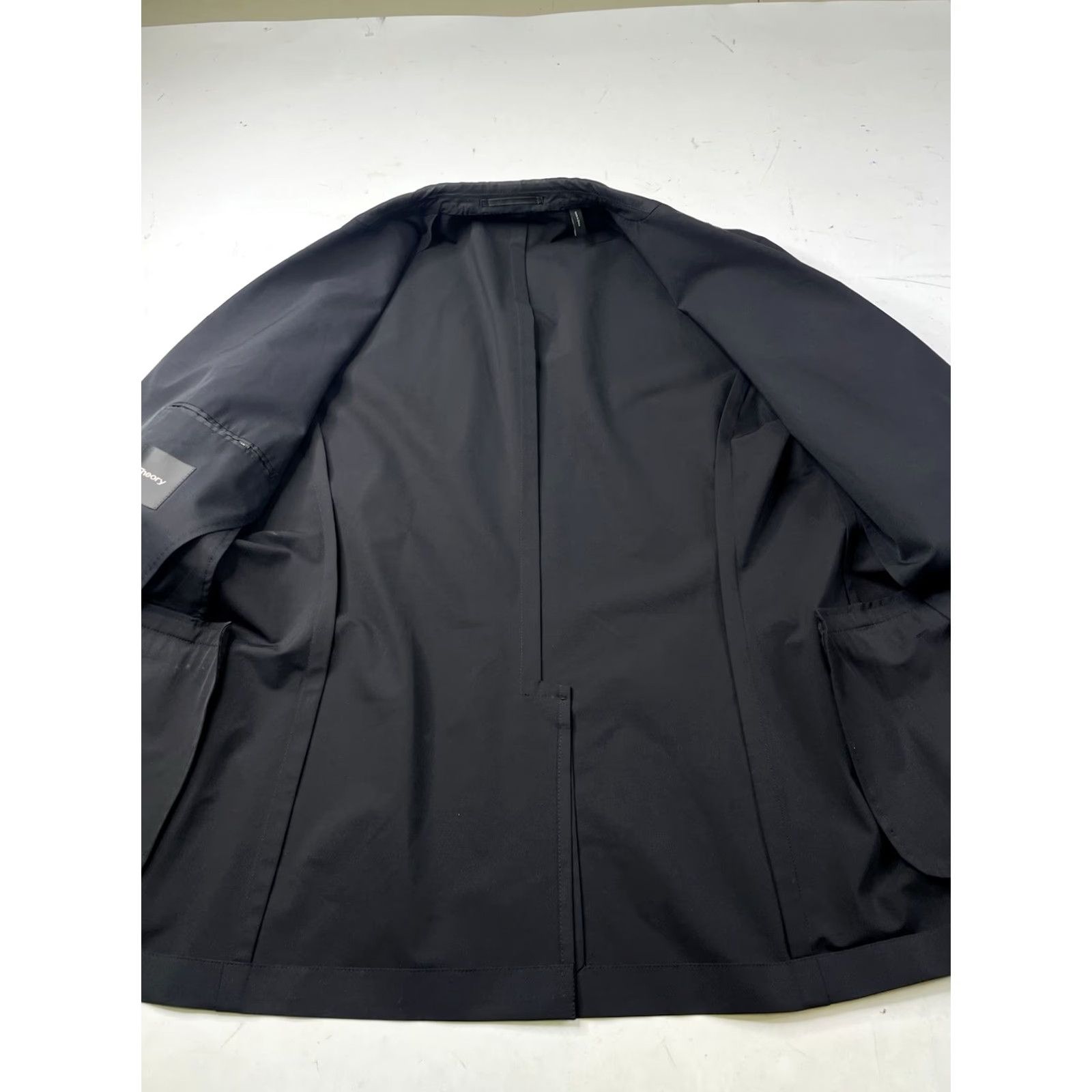 Theory Theory Blazer Mens 40R Black 2 Button Suit Jacket Sport Coat Size 40R - 2 Thumbnail