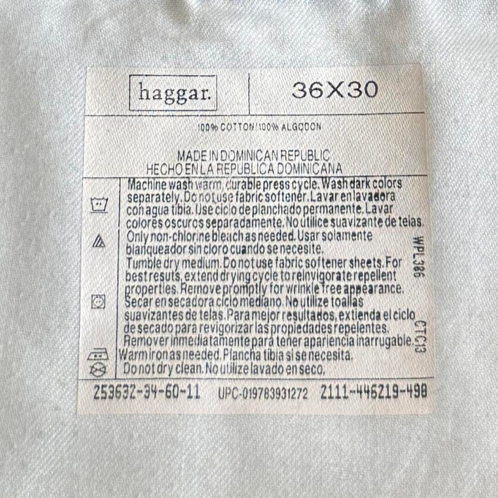 Japanese Brand × Vintage Vintage Y2K Haggar Black Label Casual Chino Dress Pants Size US 36 / EU 52 - 4 Thumbnail
