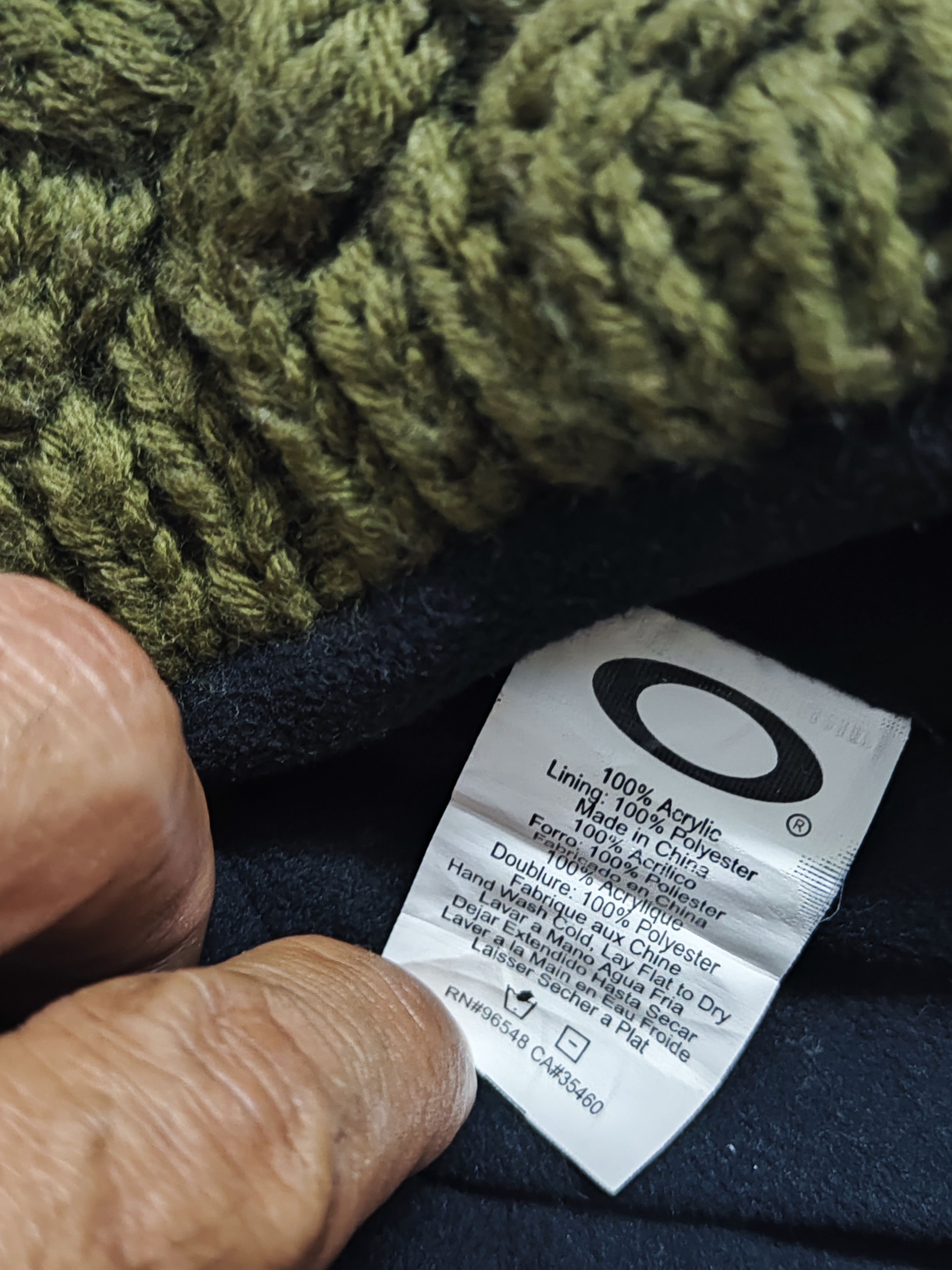 Oakley × Vintage Oakley Knitted Beanie Size ONE SIZE - 5 Thumbnail
