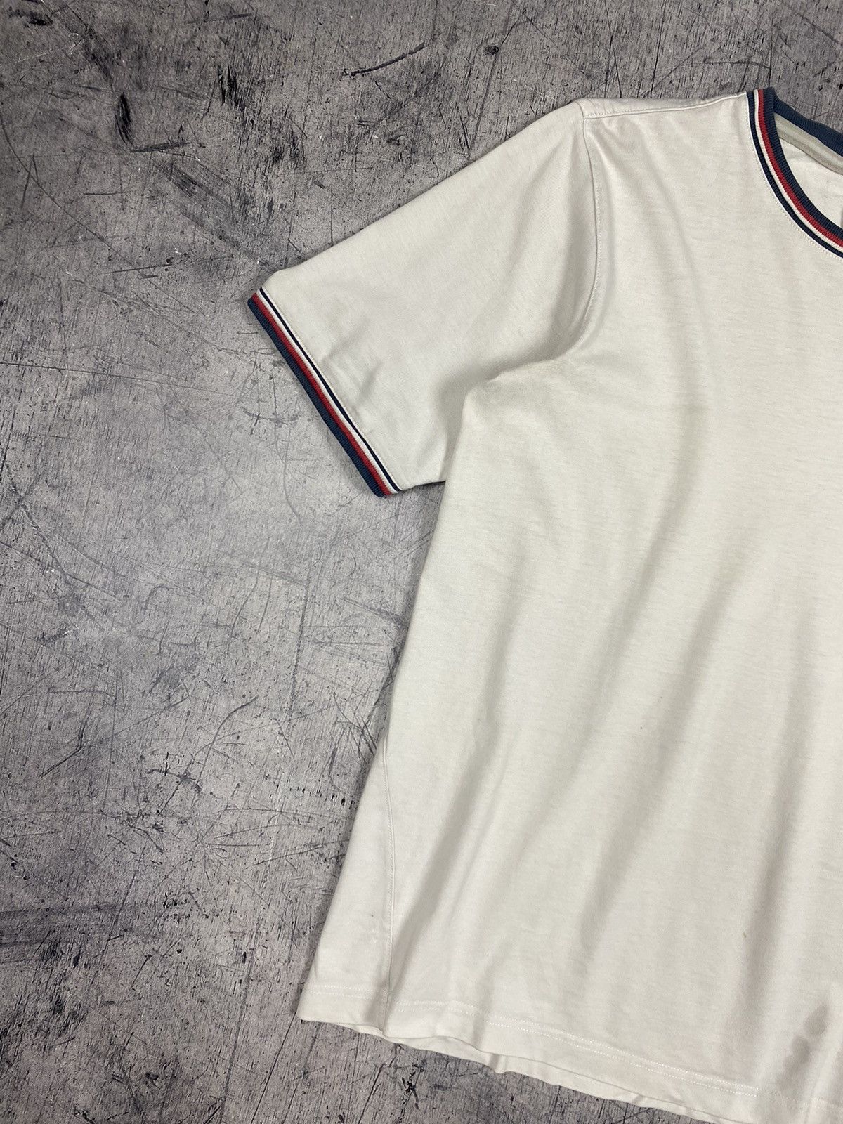 Nike × Vintage Vintage Nike Swoosh Y2K Drill Tee T Shirt Size S Size US S / EU 44-46 / 1 - 3 Thumbnail