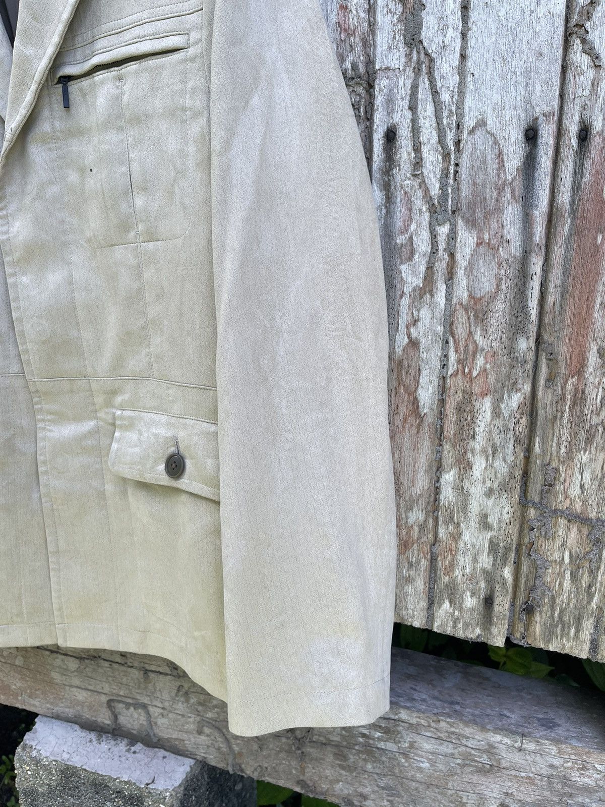 Japanese Brand Kansai Yamamoto Sissy Beige Work Jacket Size M Size US M / EU 48-50 / 2 - 6 Thumbnail