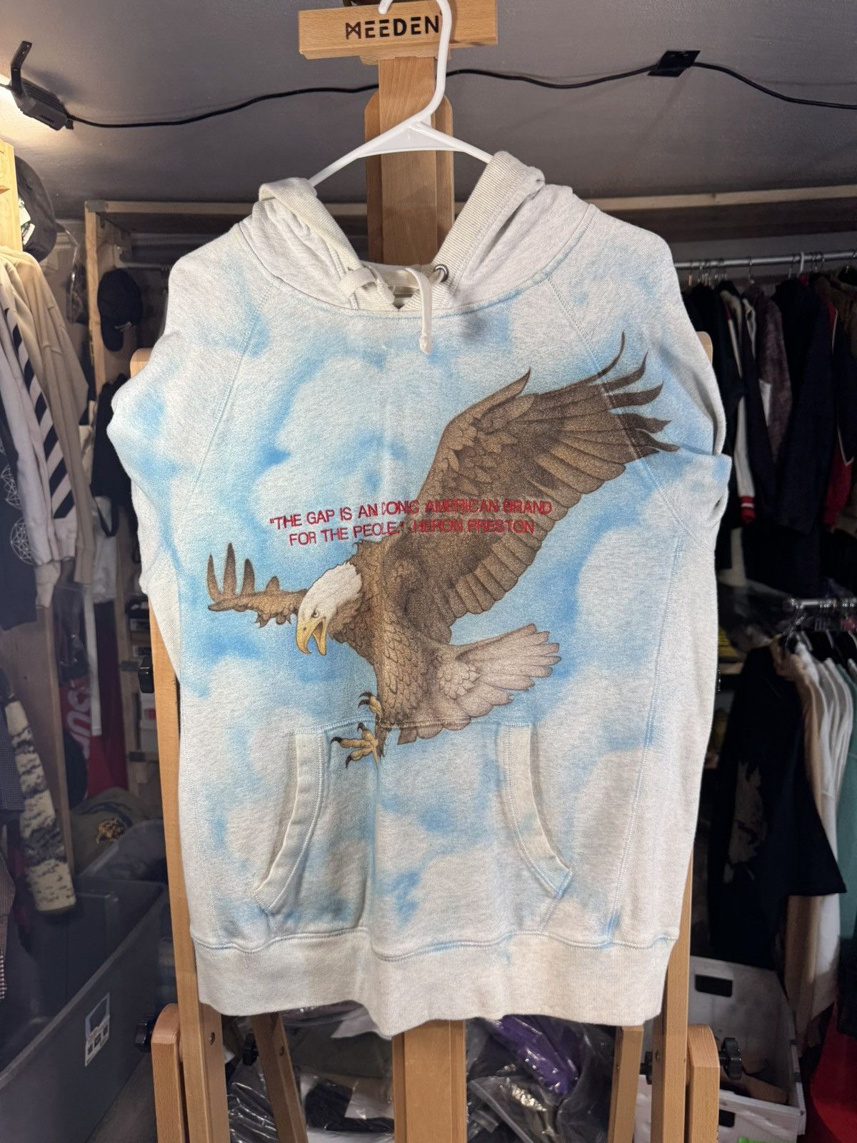 Gap HERON PRESTON x GAP - Handmade circa 2016 - RARE! Size US XL / EU 56 / 4 - 9 Thumbnail