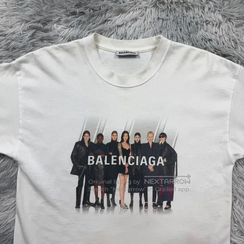 Balenciaga Balenciaga Portrait Short Sleeve Size US XS / EU 42 / 0 - 3 Thumbnail