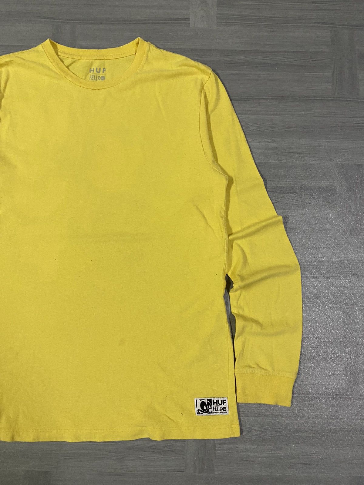 Huf Huf x Felix The Cat Graphics Yellow Long Sleeve Size US S / EU 44-46 / 1 - 14 Thumbnail