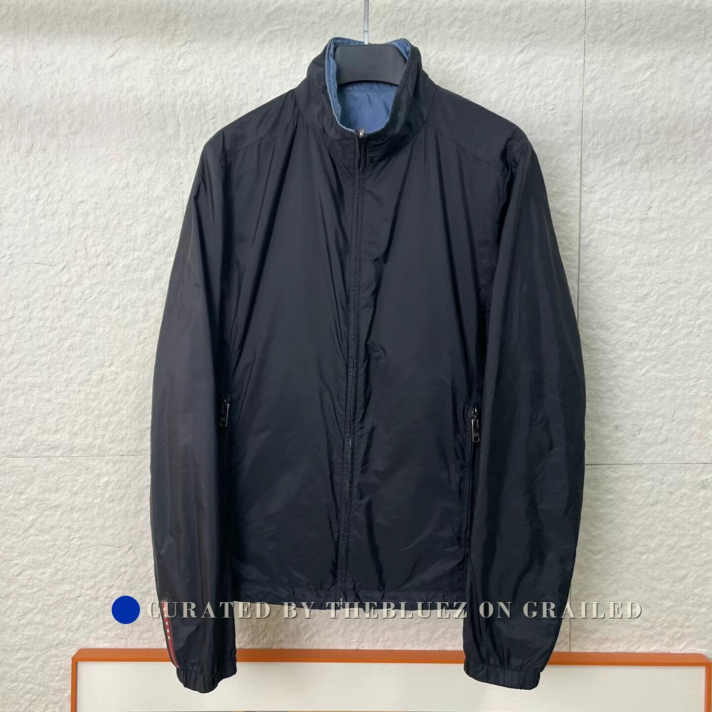 PRADA アーカイブ コットンジャケット Tg.50 イタリア製 Prada Prada TG-50 Red Light Jacket | Grailed