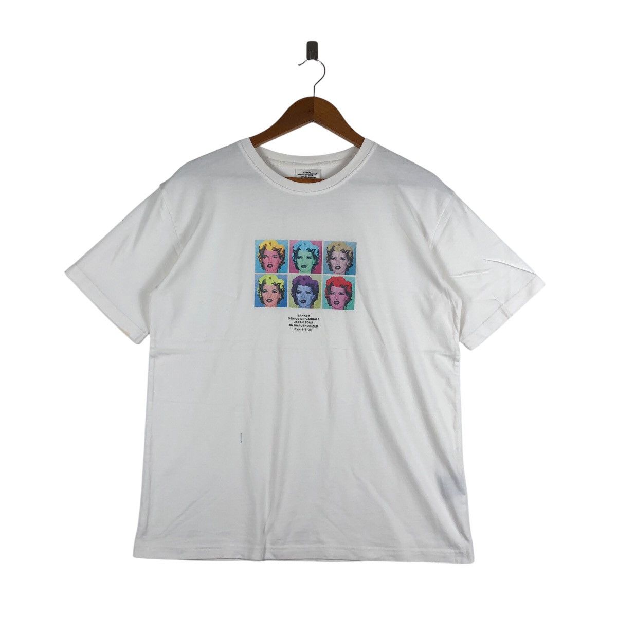 Vintage BANKSY Japan Tour Street Art T-Shirt Size US S / EU 44-46 / 1 - 1 Thumbnail