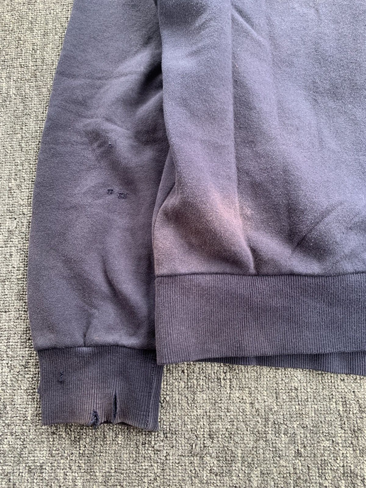 Other Topswake Distressed Double Zip Vintage Sunfaded Hoodie Size US L / EU 52-54 / 3 - 9 Thumbnail