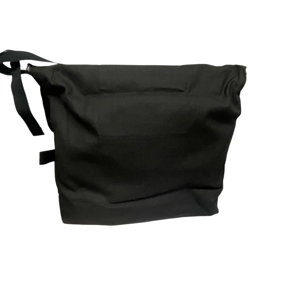 Yohji Yamamoto YOHJI YAMAMOTO/black Zip 2-way shoulder bag with logo Size ONE SIZE - 2 Thumbnail