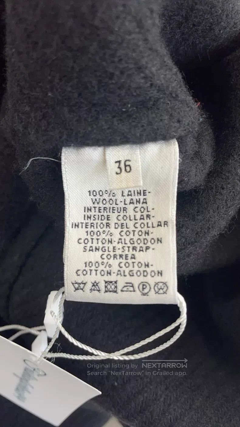 Hermes Hermes Black Collar Wool Coat Size XS / US 0-2 / IT 36-38 - 4 Thumbnail