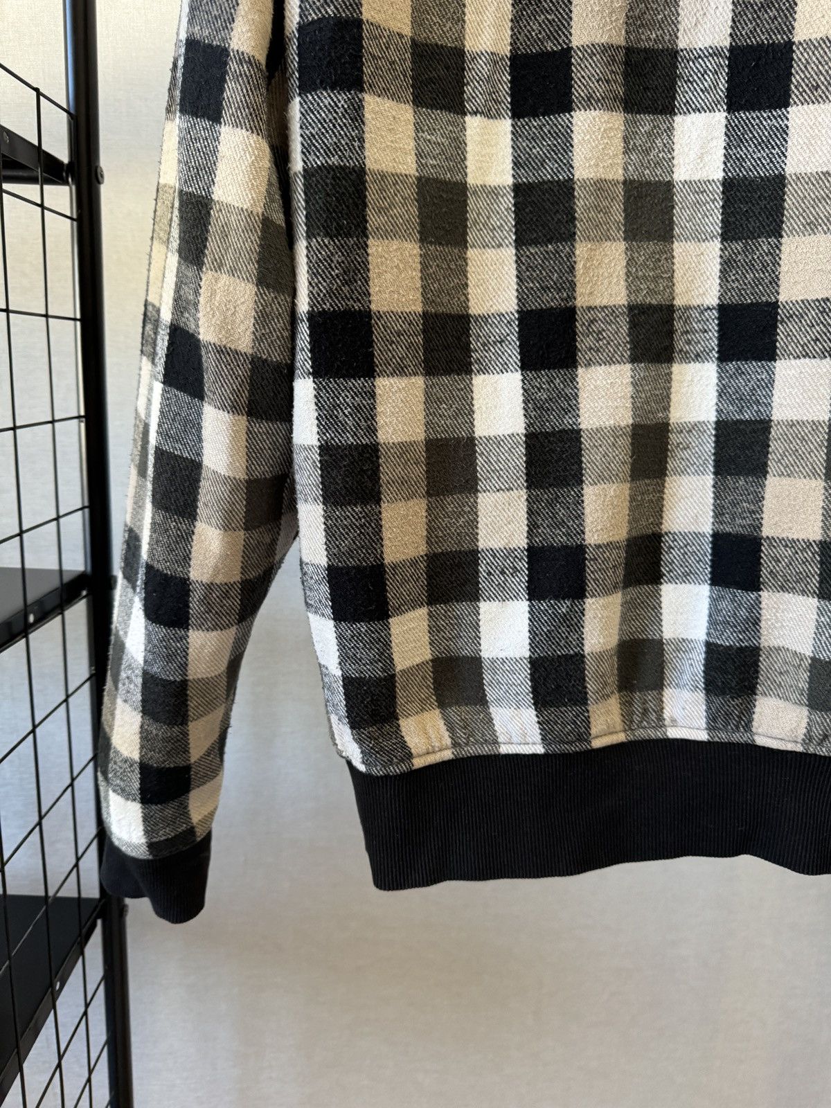 Diesel Diesel vintage y2k checkered flannel lined full zip jacket Size US L / EU 52-54 / 3 - 22 Thumbnail
