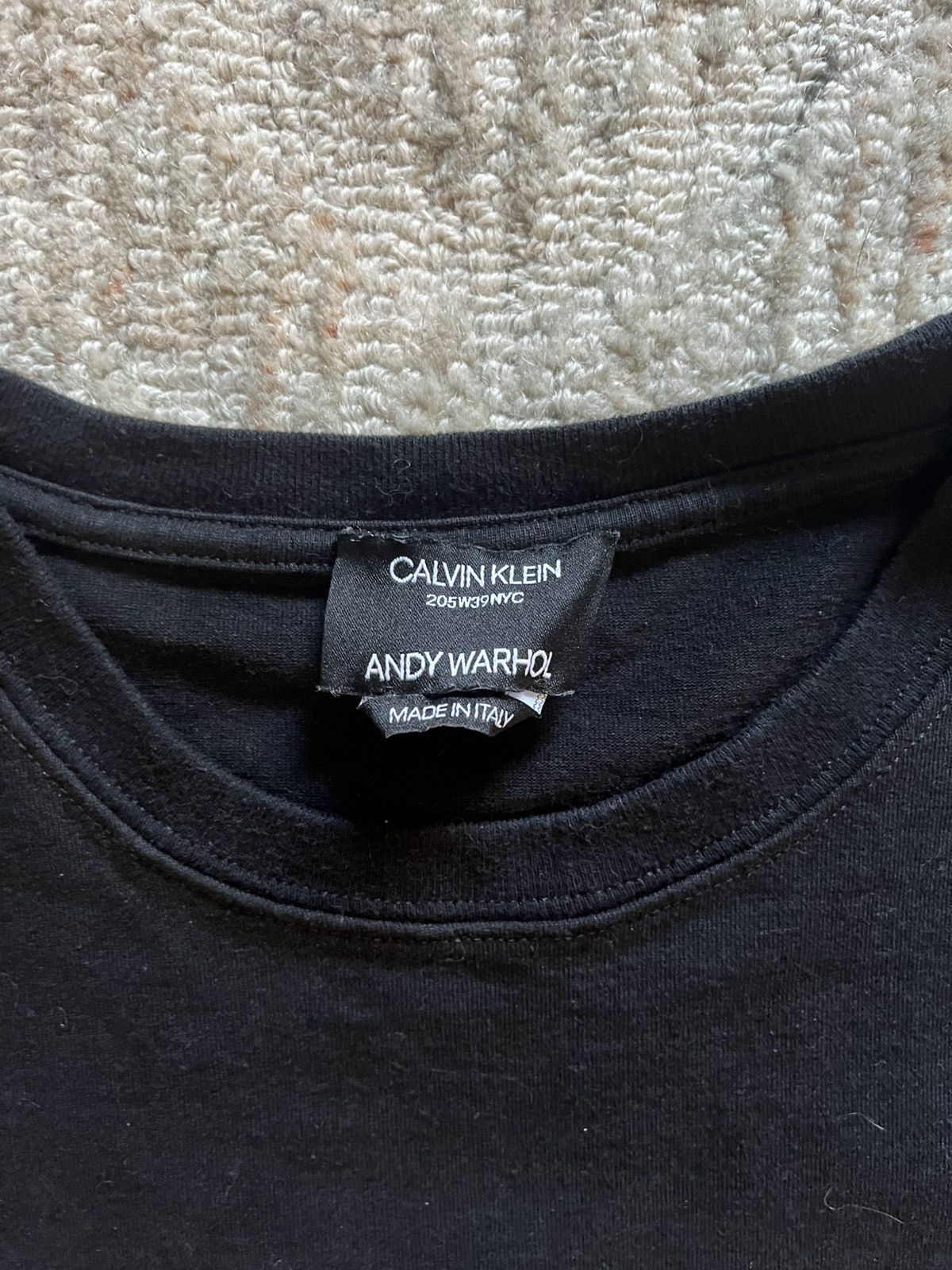 Raf Simons Raf Simons Calvin Klein 205w39nyc Sandra Brant tee Size US S / EU 44-46 / 1 - 2 Thumbnail