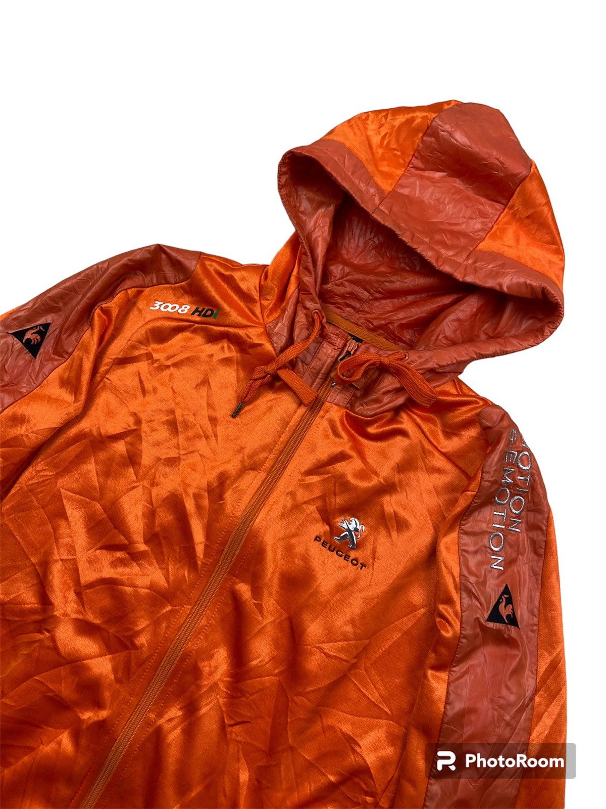Le Coq Sportif × Sports Specialties Vintage Le Coq Sportif x Peugeot 3008 HDI Hoodie Jacket Size US L / EU 52-54 / 3 - 3 Thumbnail