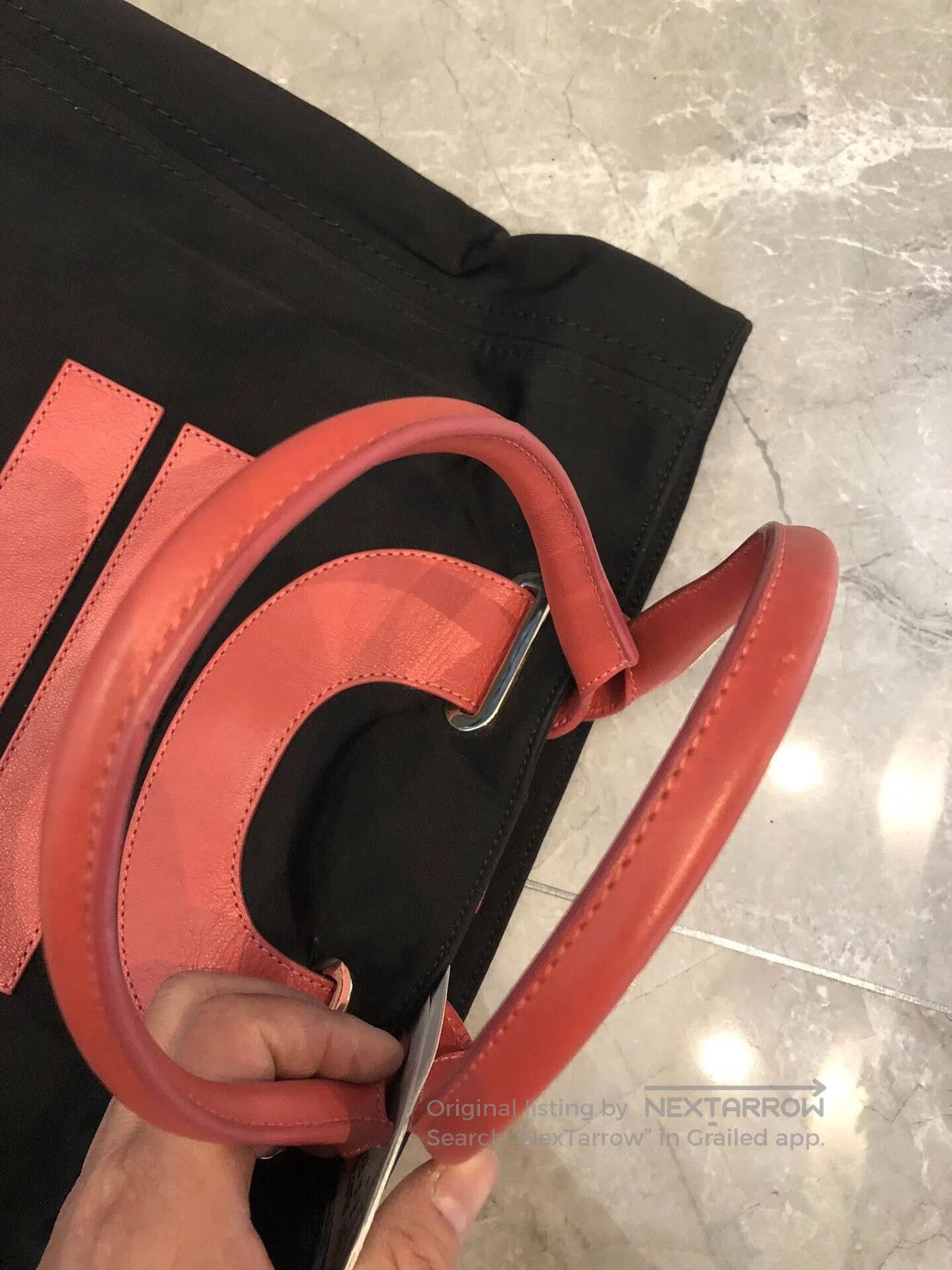 Moschino MOSCHINO New Waterproof Calfskin Logo Handbag. Size ONE SIZE - 9 Thumbnail