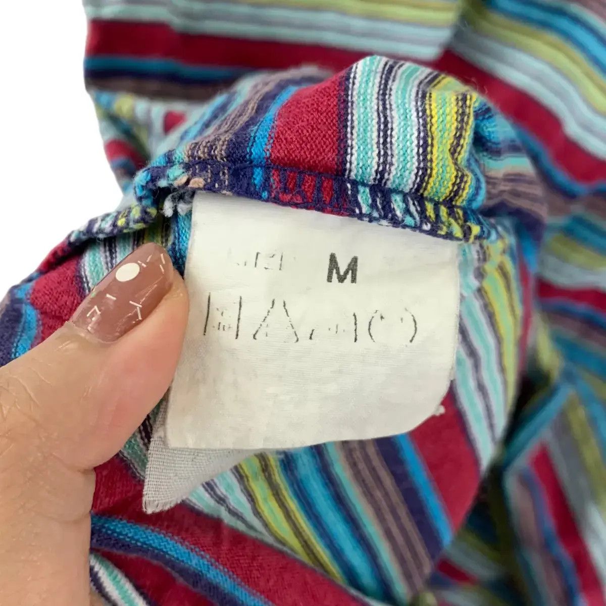 Levi's Vintage 90’ LEVI’S STRAUSS USA Striped Ringer Pocket Tee Size US M / EU 48-50 / 2 - 5 Thumbnail