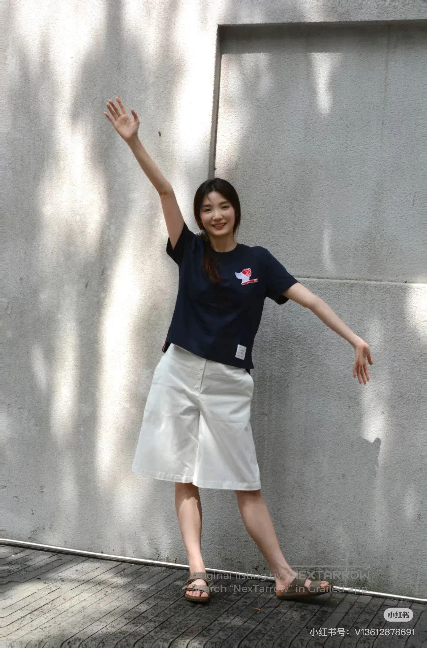 Thom Browne Thom Browne Women's Blue Patch T. Size M / US 6-8 / IT 42-44 - 7 Thumbnail
