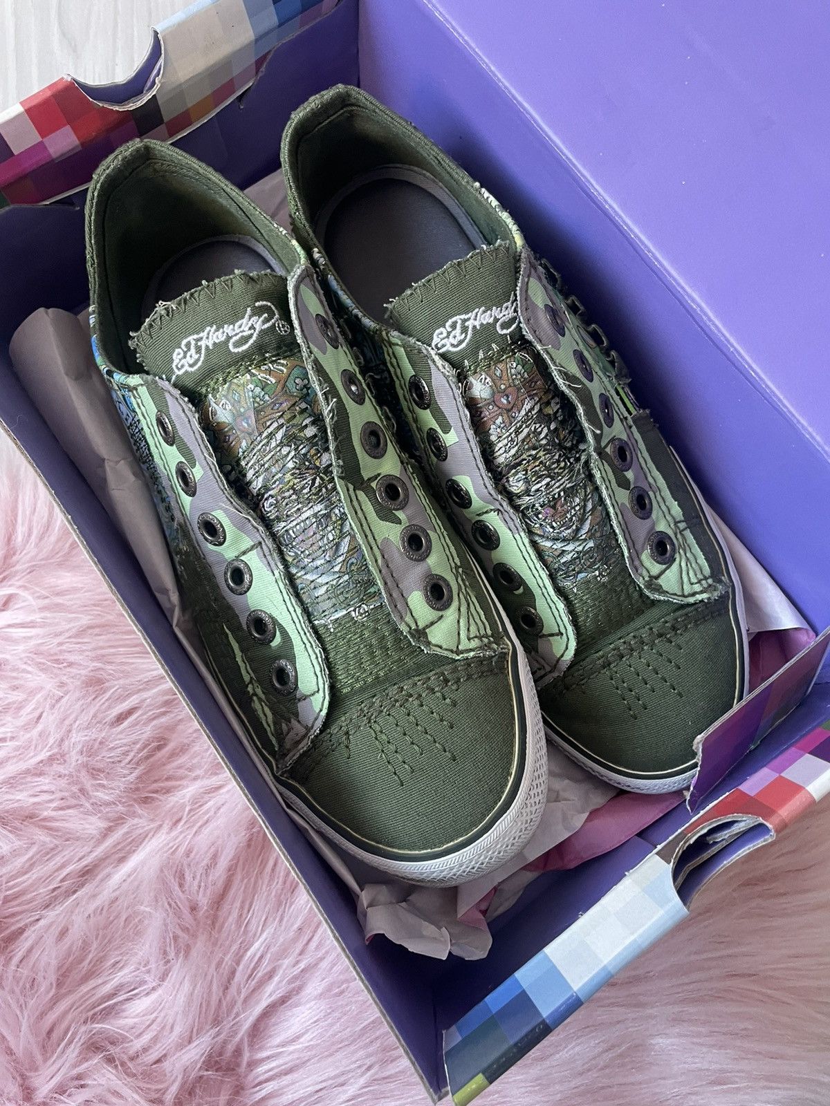 Ed Hardy Ed hardy shoes Size US 7.5 / IT 37.5 - 1 Thumbnail