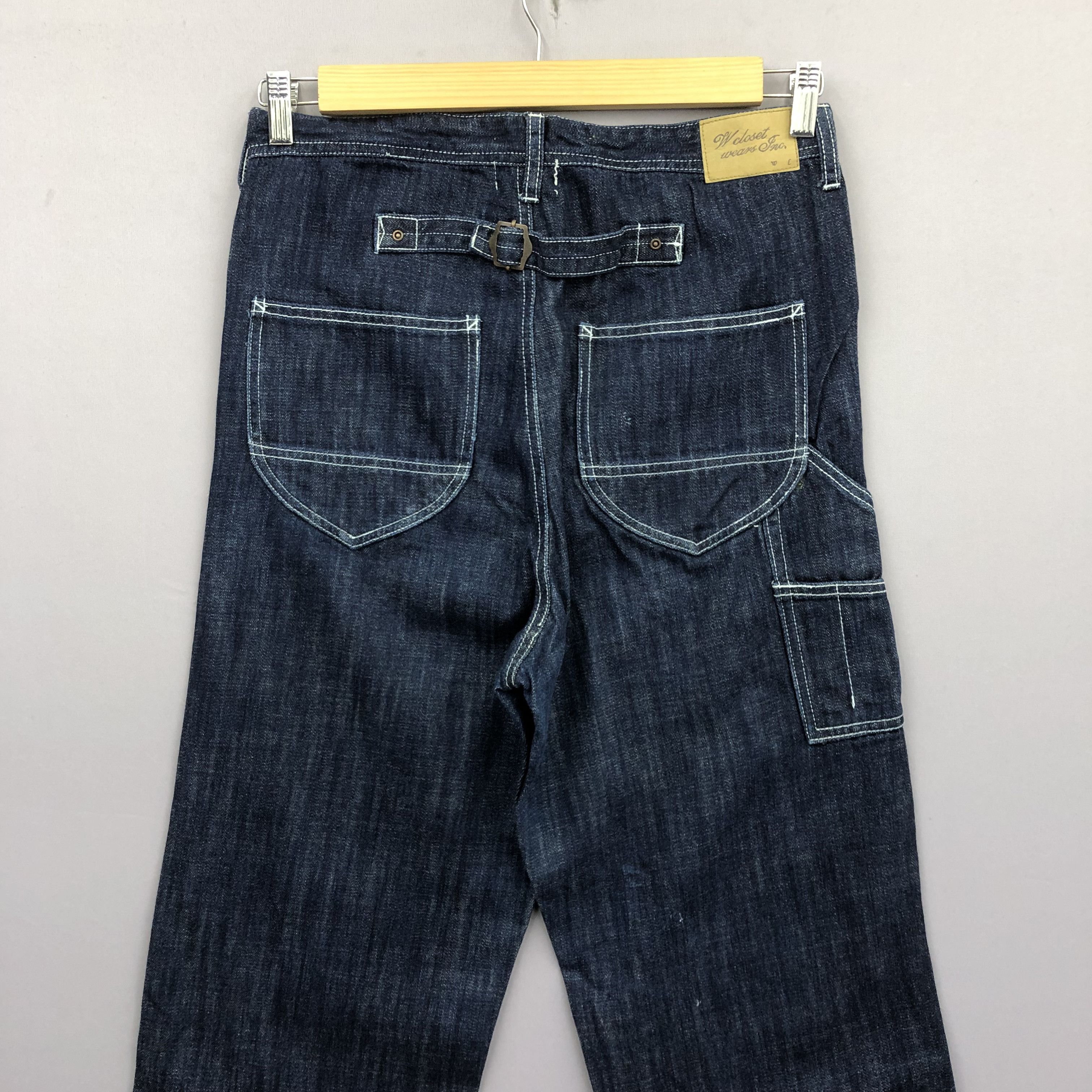 JNCO Crazy 90s Jnco Style Baggy Jeans Multipocket Carpenter Denim Size US 32 / EU 48 - 3 Thumbnail